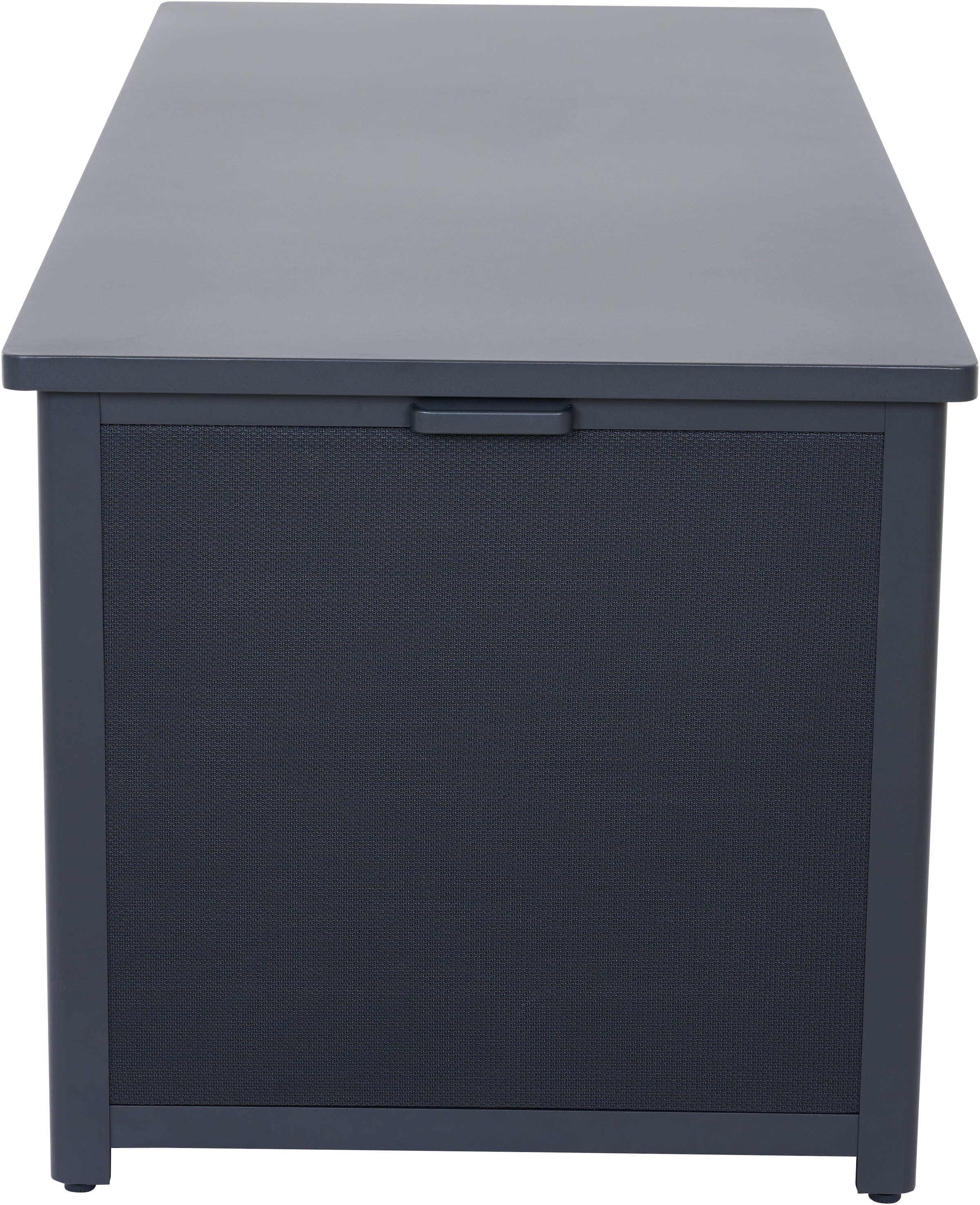 Siena Garden Kissenbox Gestell aus Aluminium, Ranotex® Bezug, 181x79x75cm anthrazit