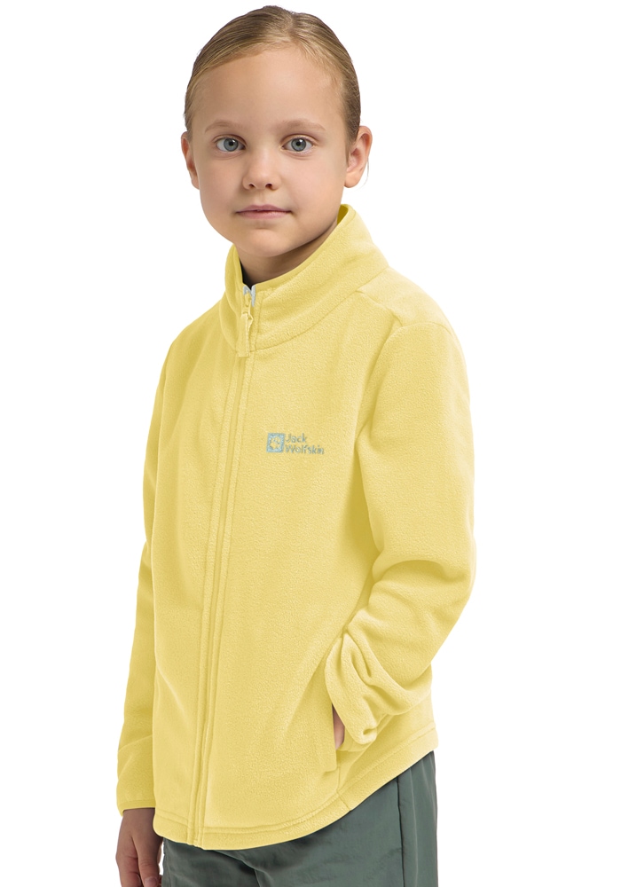 Jack Wolfskin Fleecejacke »TAUNUS JACKET K«, Winddicht, atmungsaktiv, Übergangsjacke