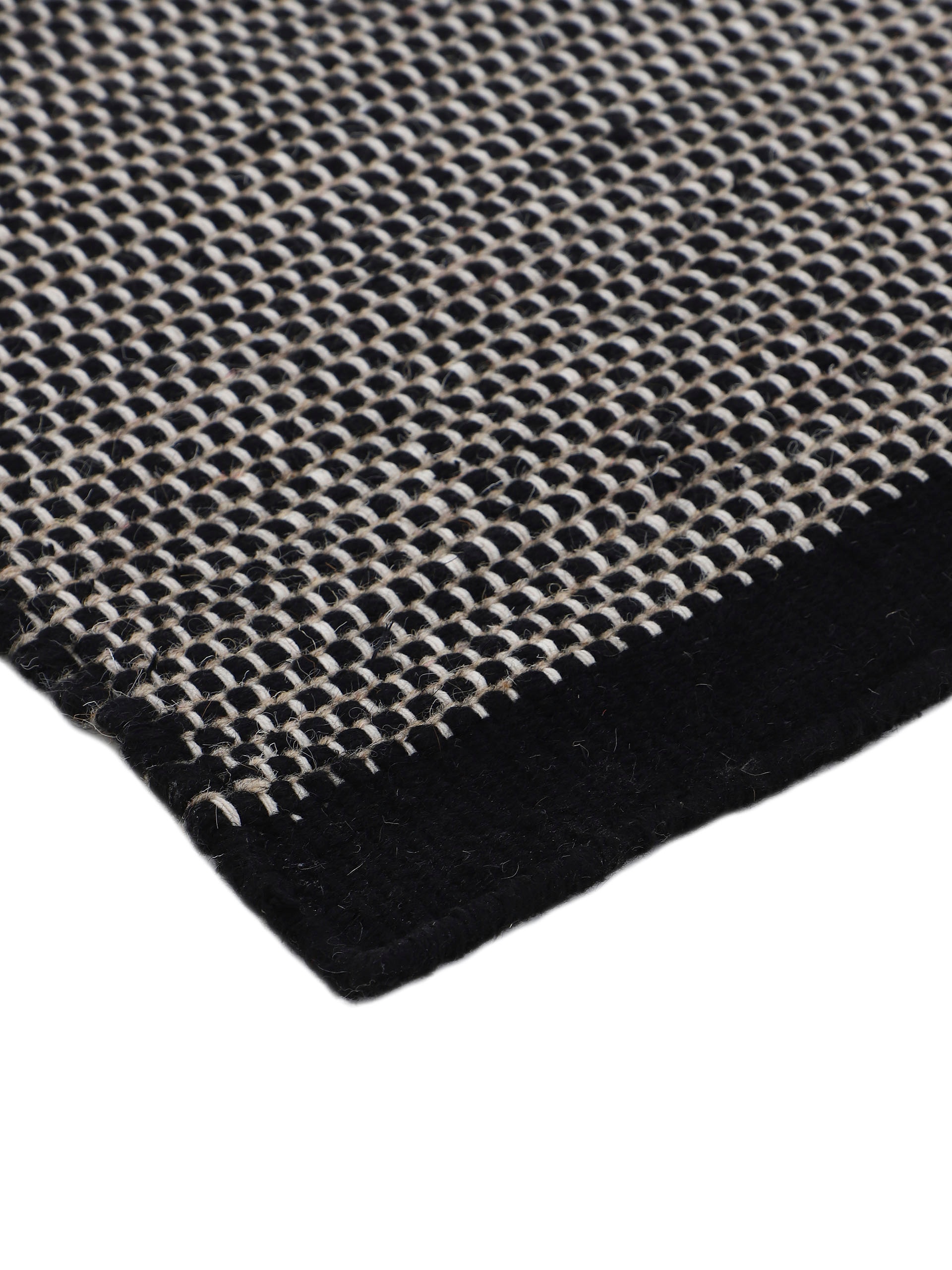 carpetfine Wollteppich »Mona«, rechteckig, 5 mm Höhe, Wolle, Wendeteppich aus Wolle/Baumwolle, Wohnzimmer