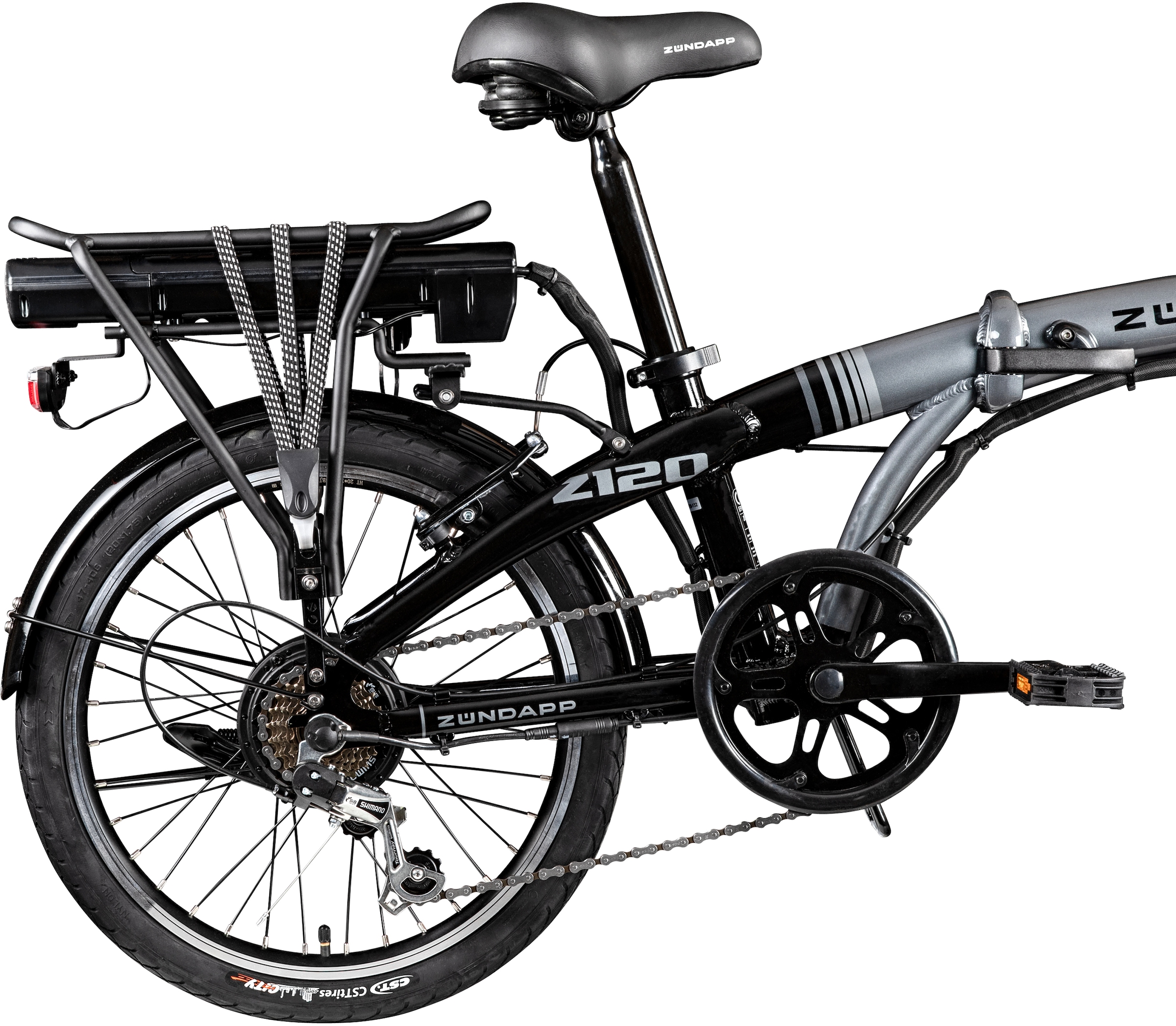 Zündapp E-Bike »Z120«, 7 Gang, Shimano, Tourney, Heckmotor 250 W, Pedelec, Elektrofahrrad für Damen u. Herren, Klapprad