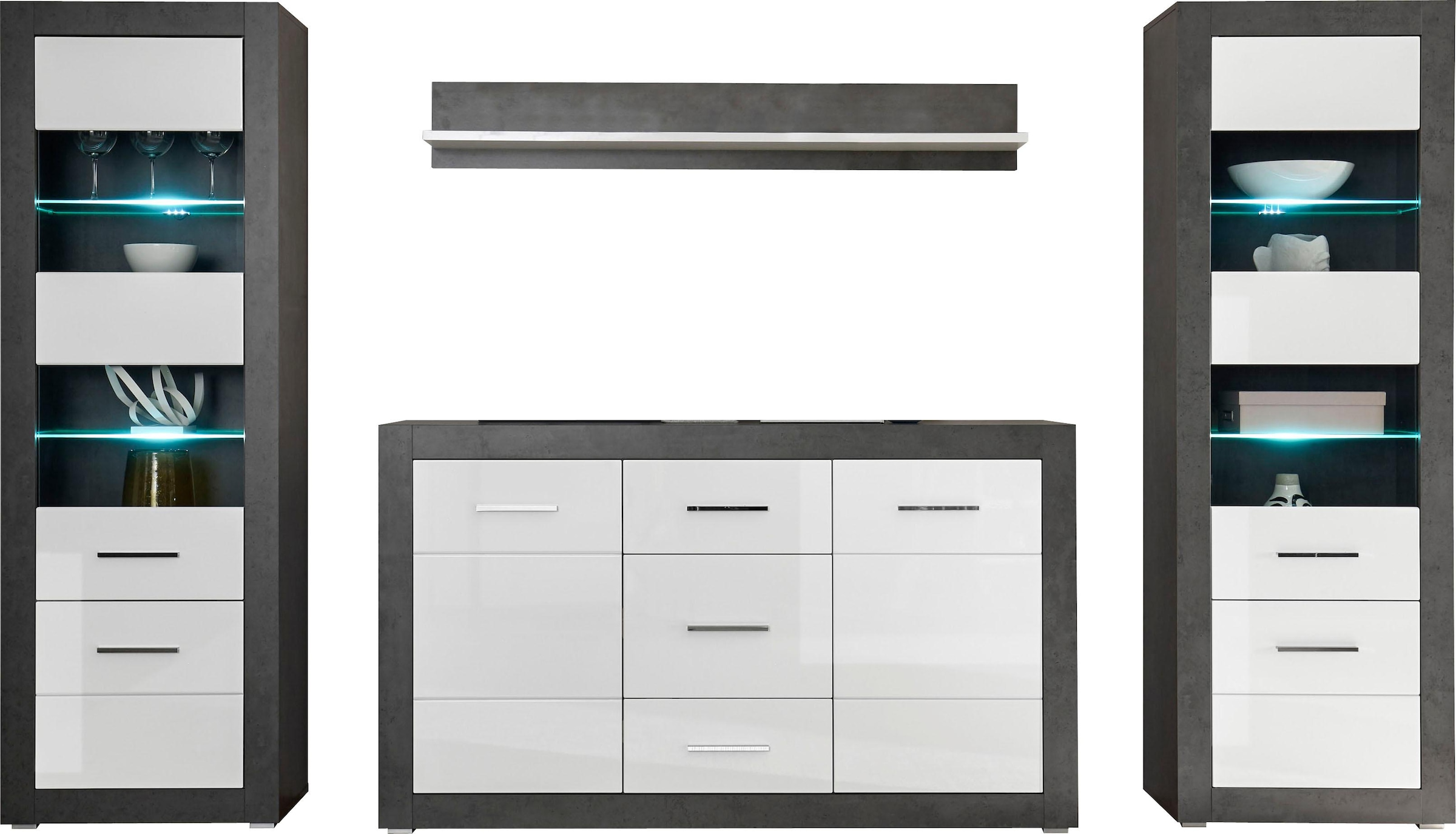 INOSIGN Wohnwand »Etero« Set, 4 Stk. tlg.