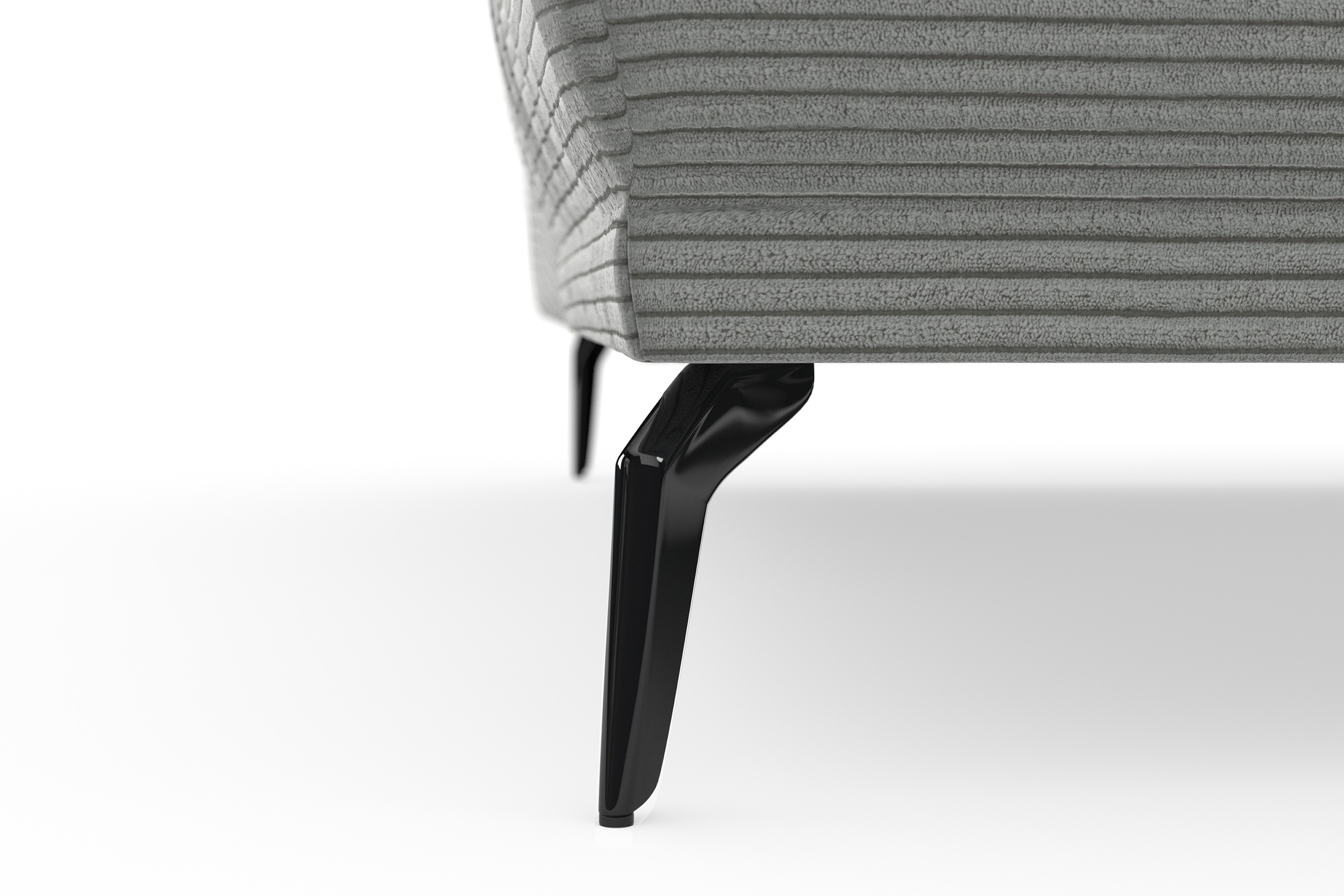 INOSIGN Ecksofa »Coco L-Form«, Sitztiefen-, Arm- und Kopfteilverstellung, Cord-Bezug, Fußhöhe 15 cm
