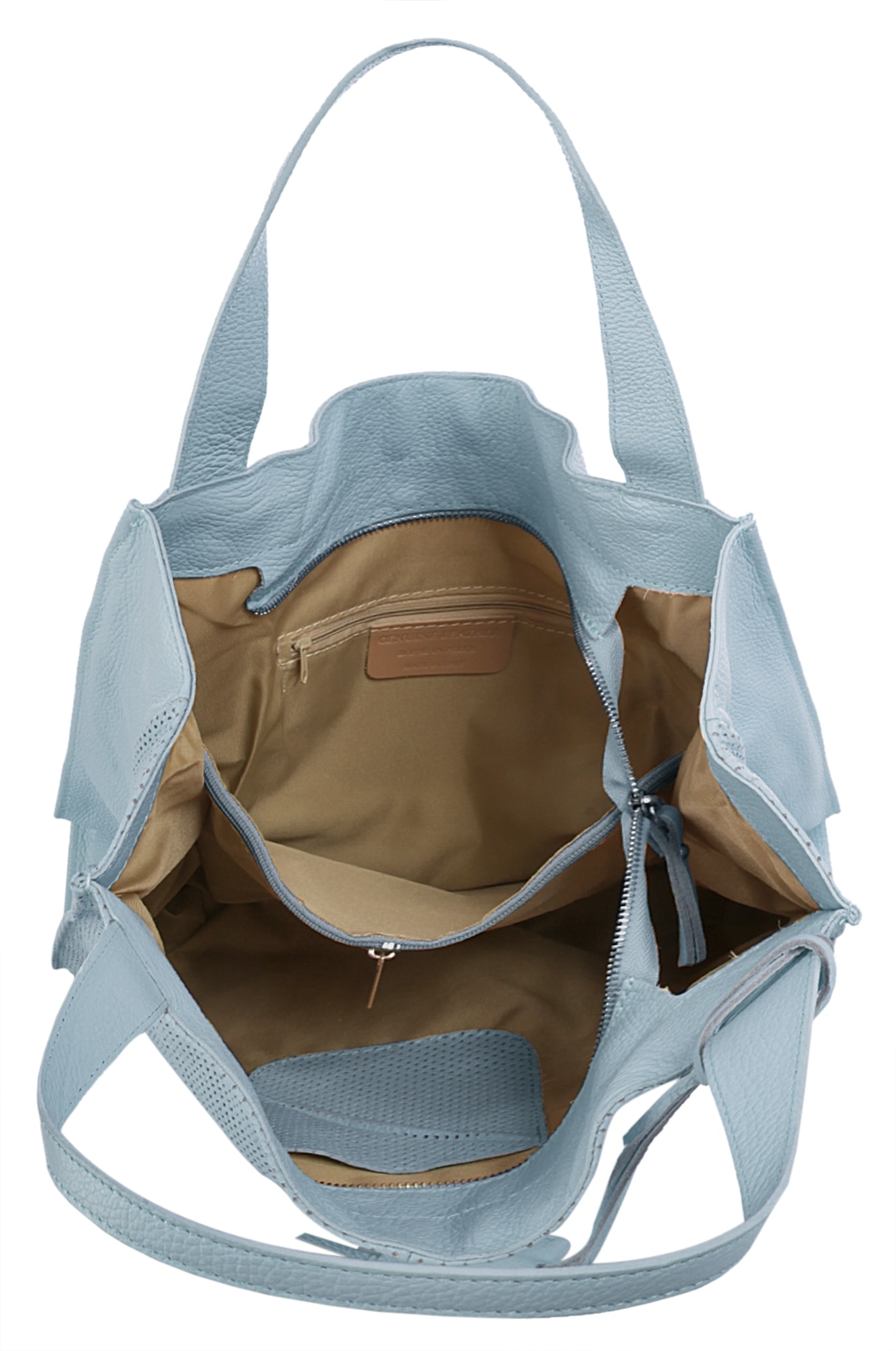 Cluty Shopper, echt Leder, Made in Italy