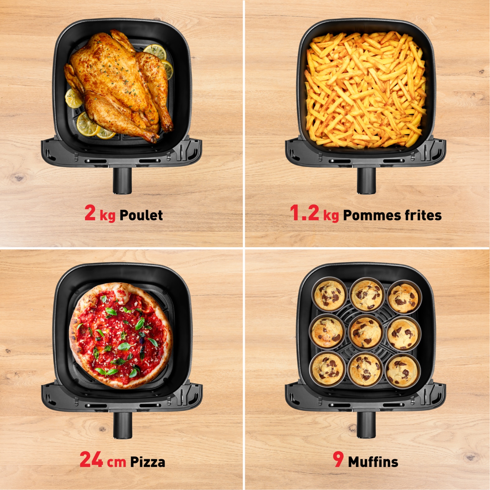 Tefal Heißluftfritteuse »Tefal EY855B Easy Fry Mega Heißluftfritteuse«, 2020 W, 8 voreingestellte Programme, extragroßes Fassungsvermögen, EY855B