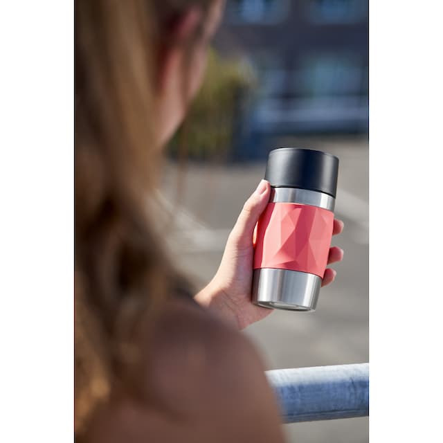 Emsa Thermobecher »Travel Mug Compact«, 0,3L, Edelstahl, 3h warm/6h kalt,  360°Trinköffnung, spülmaschinenfest online bei OTTO