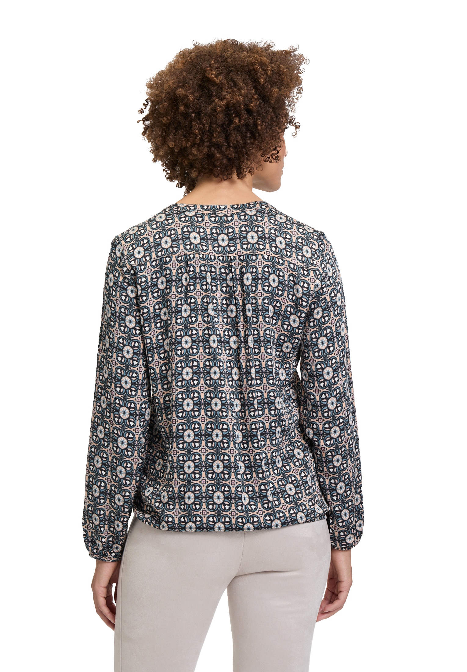 Cartoon Klassische Bluse »Casual-Bluse mit Muster«
