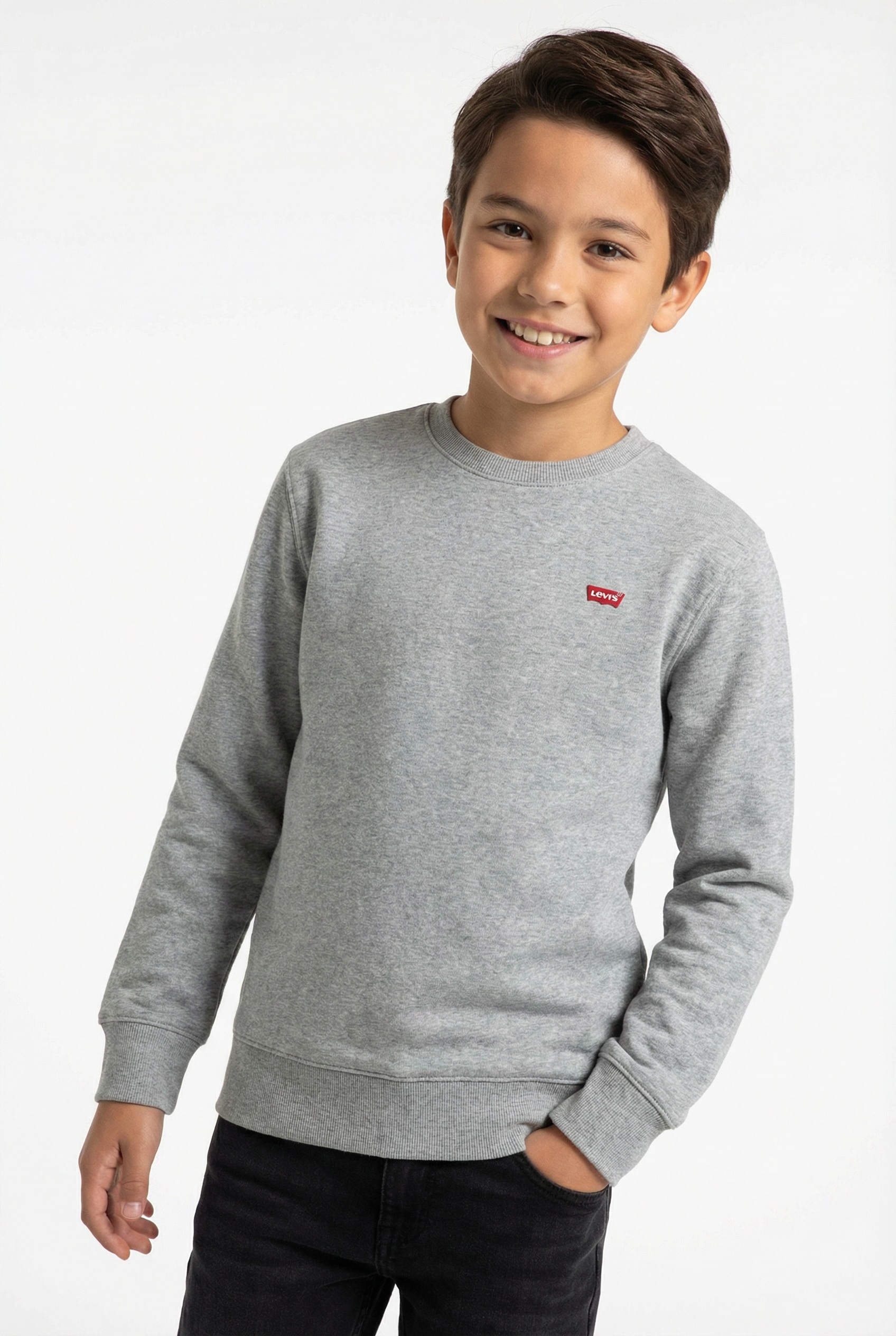 Levi's® Kids Sweatshirt »LVB MINI LOGO CREWNECK SWEAT«, aus formstabilem Baumwollmix
