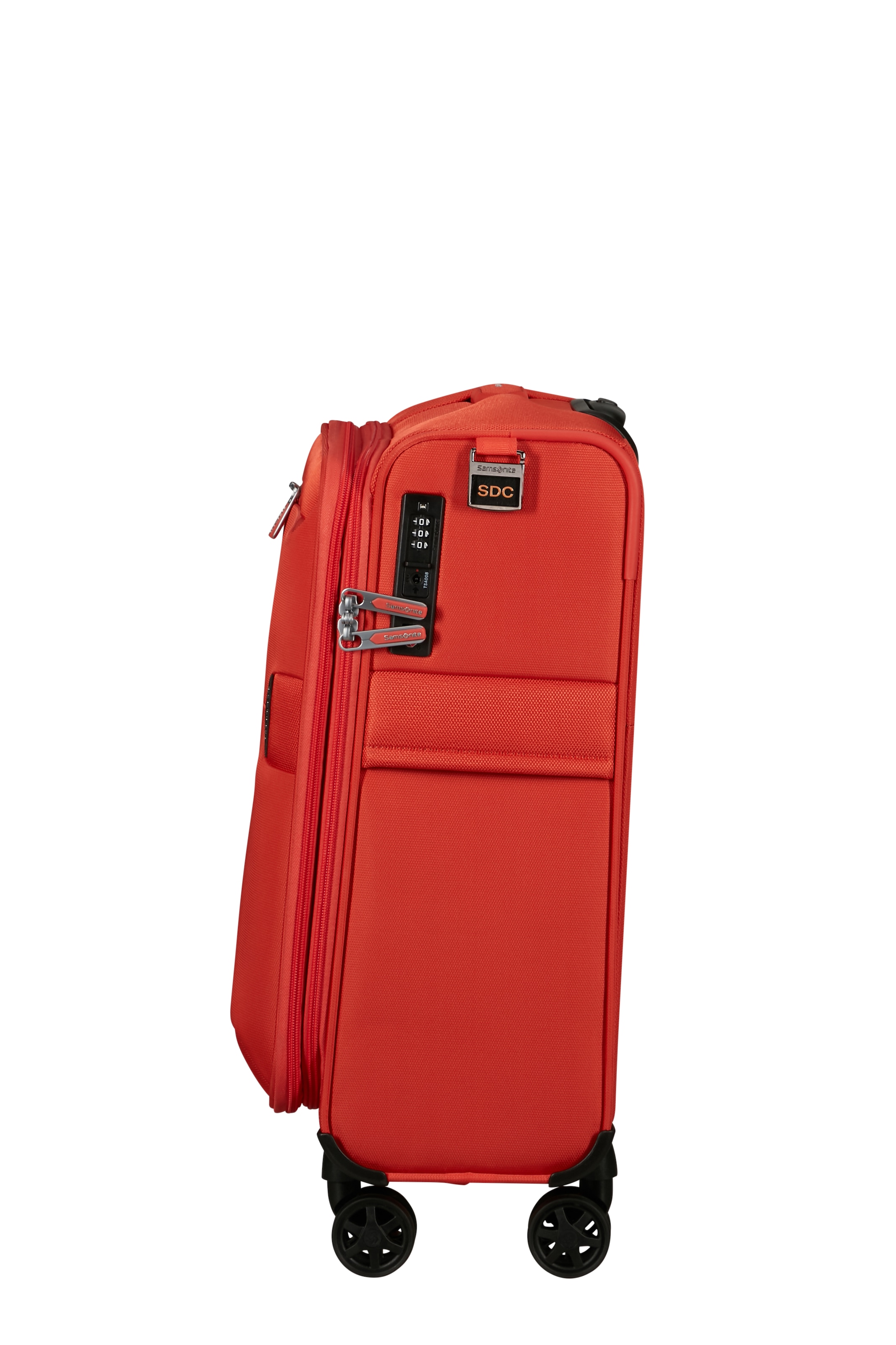Samsonite Weichgepäck-Trolley »URBIFY, verschiedene Größen« 39 l 4 Rollen aus Recycle-Polyester, mit Kreuzspanngurt, mit Fronttasche
