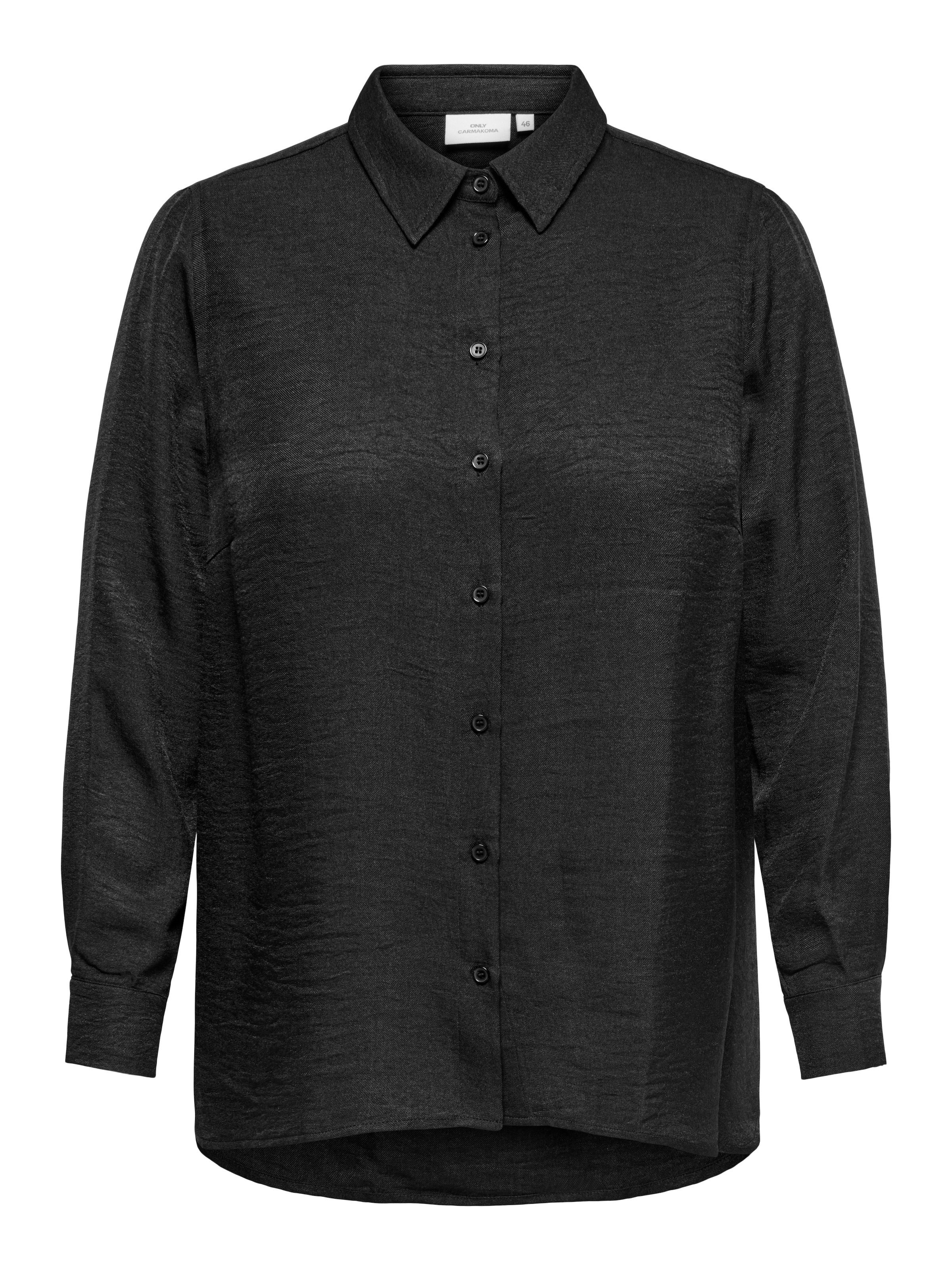 ONLY CARMAKOMA Hemdbluse »CARBAY LS SHIRT WVN BF«