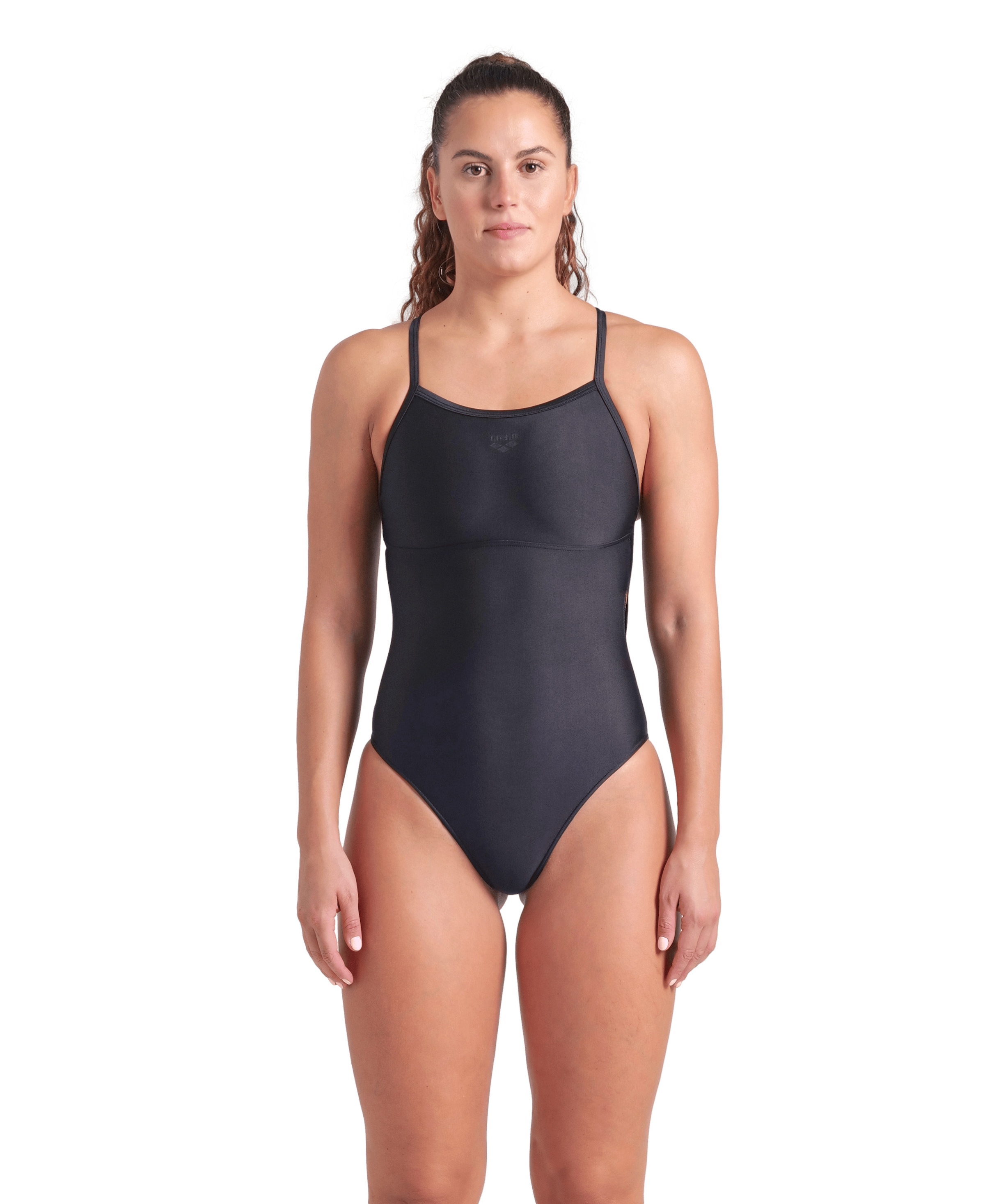 Arena Badeanzug »arena Feel Damen Solid Lightdrop Back Bustier Badeanzug«
