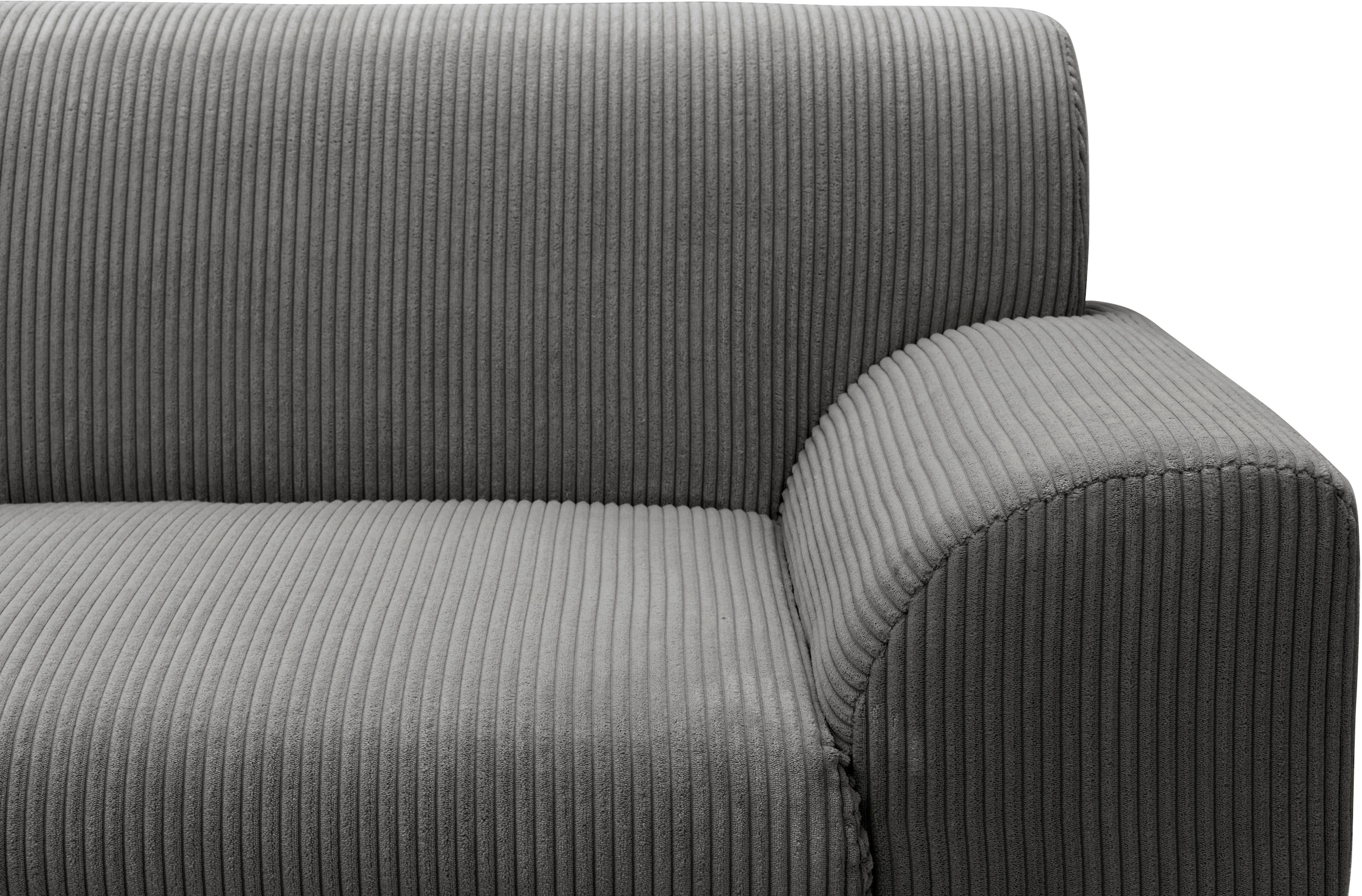 Home affaire Ecksofa »Nika zeitlos und elegant, L-Form«, wahlweise mit Bettfunktion, auch in Cord