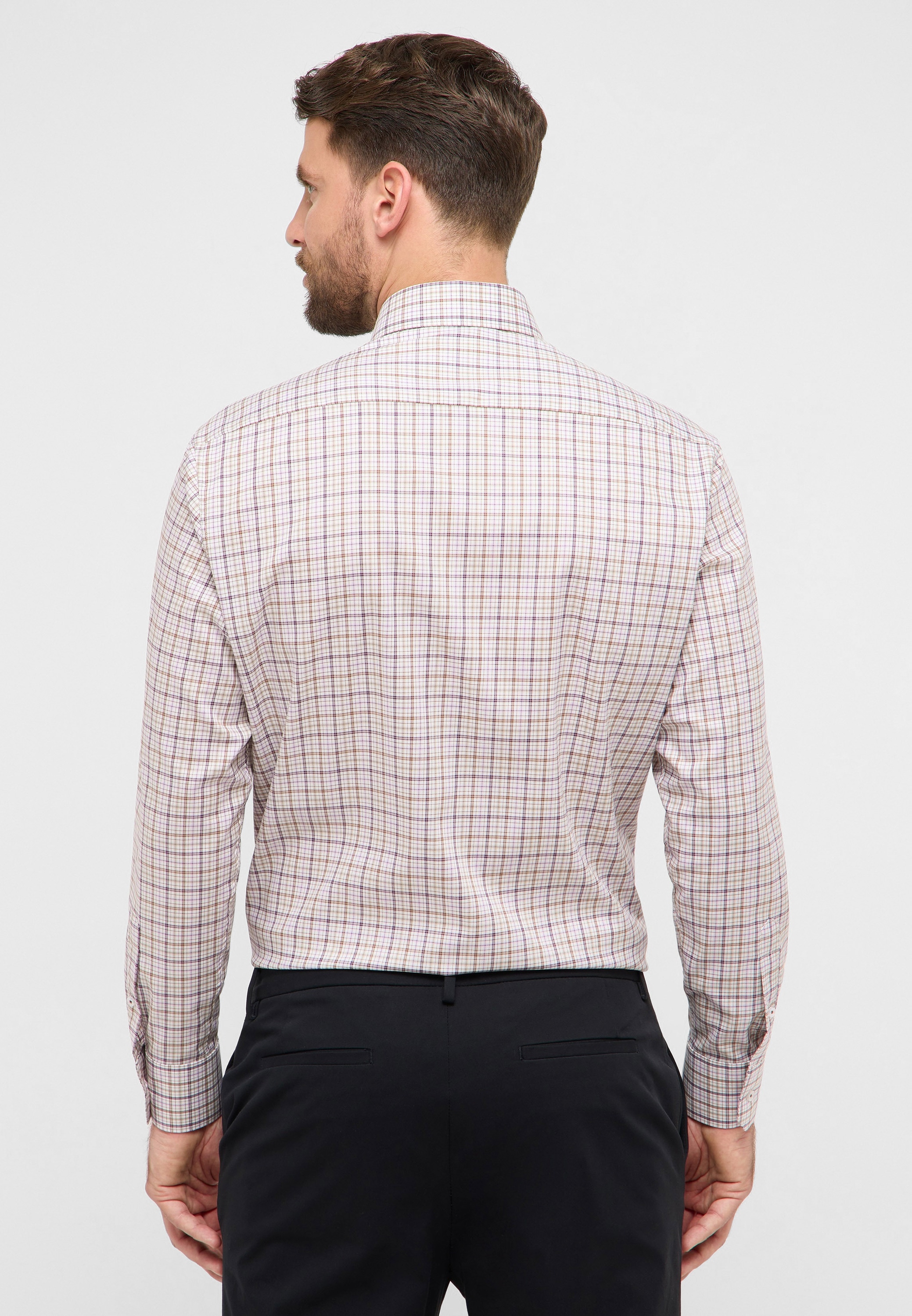 Eterna Langarmhemd »COMFORT FIT« NON IRON (bügelfrei)