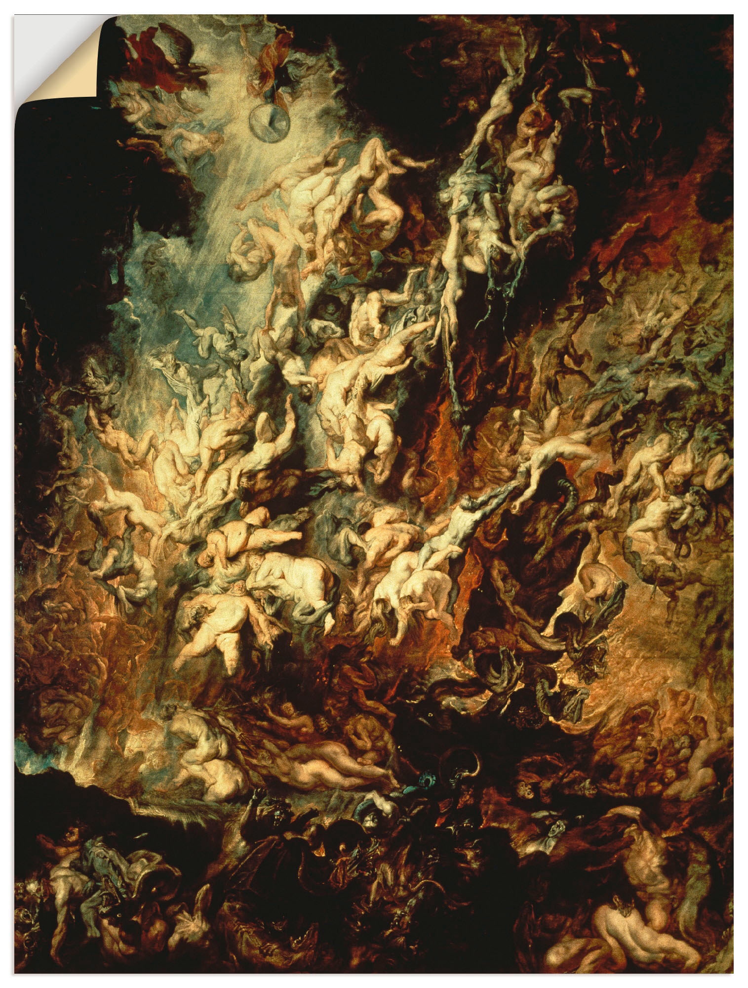 Artland Wandbild »Höllensturz der Verdammten«, Dark Fantasy, (1 St.), als  Leinwandbild, Wandaufkleber oder Poster in versch. Größen bestellen im OTTO  Online Shop