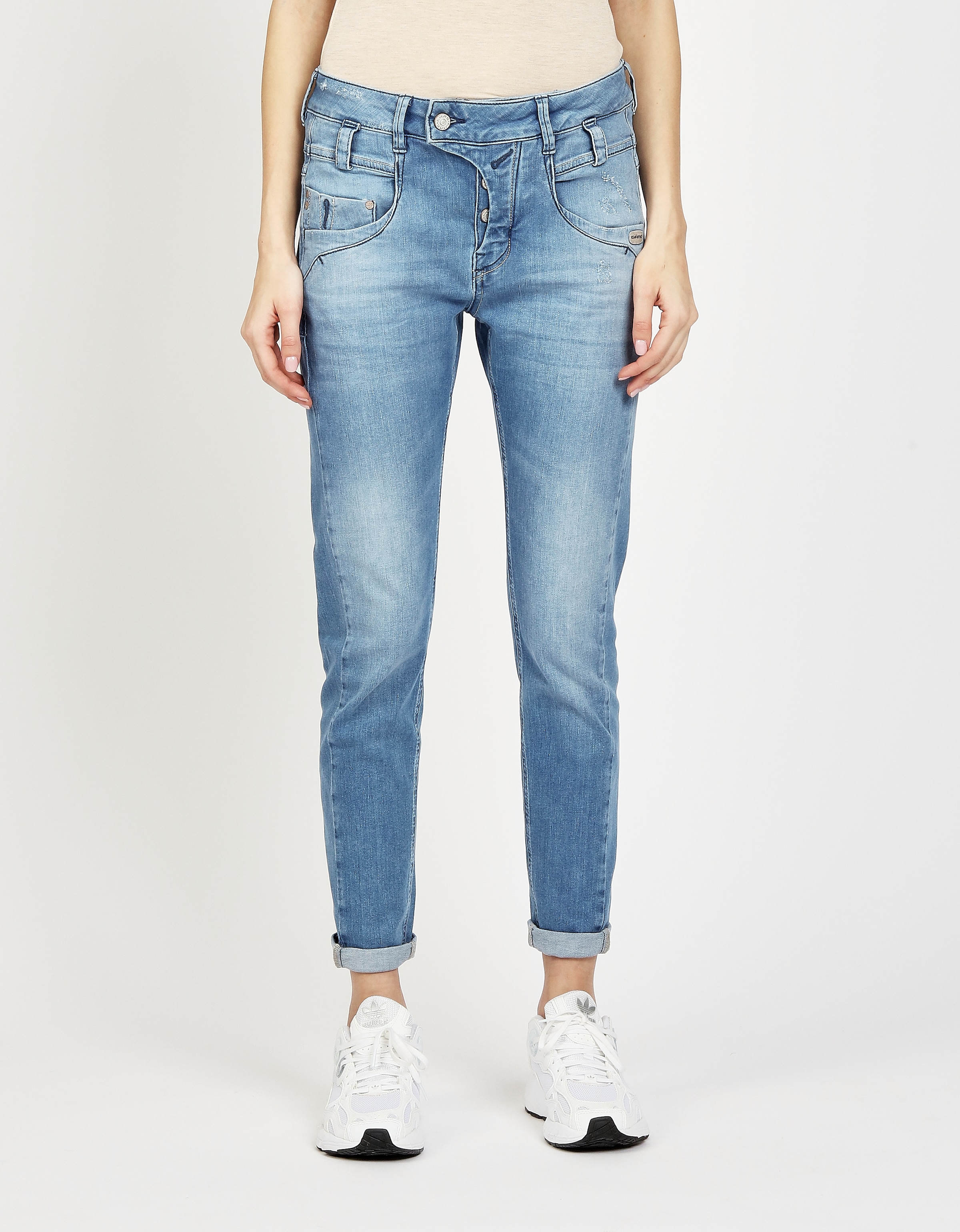 GANG Slim-fit-Jeans »94MARGE«, mit besonderem 4-Knopf-Verschluss
