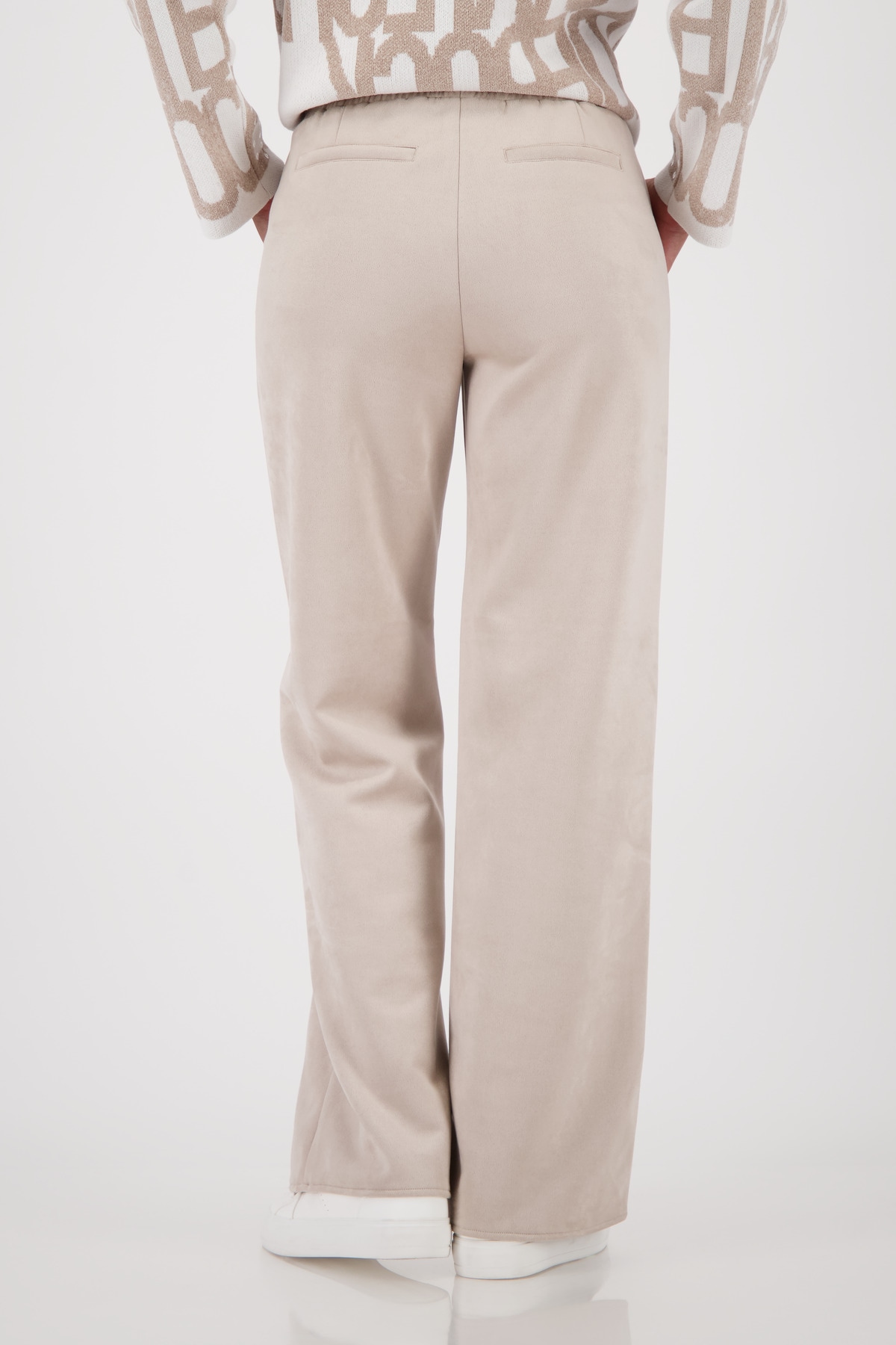 Monari Jogger Pants »Hose Velours 83cm«  Regular fit, Straight leg
