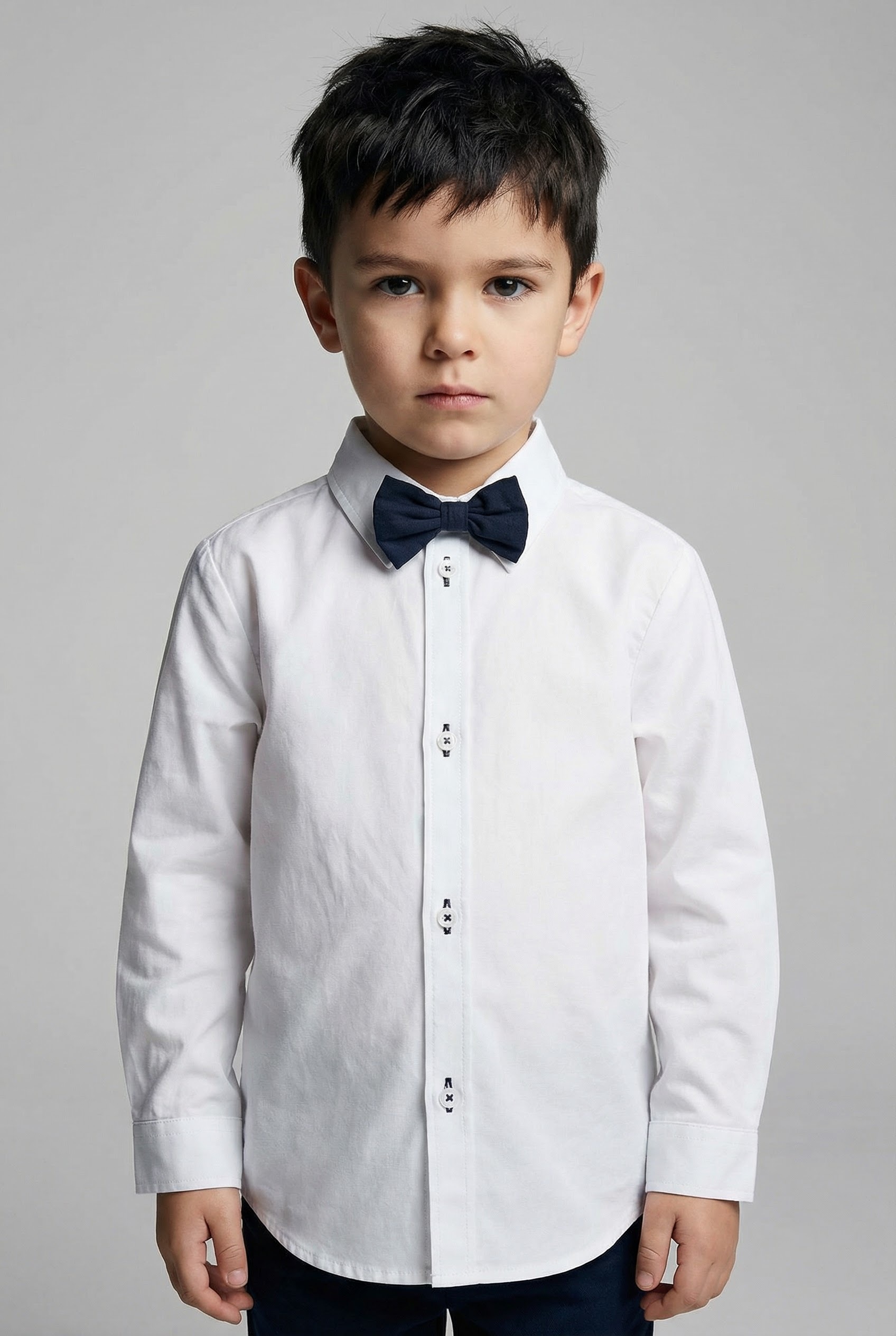 s.Oliver Junior Langarmhemd mit abnehmbarer Fliege, für boys