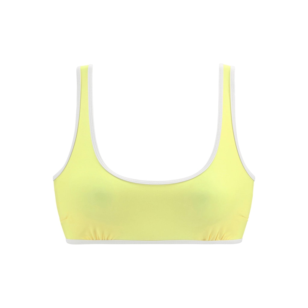 Venice Beach Bustier-Bikini-Top »L.A.«, mit Kontrastpiping