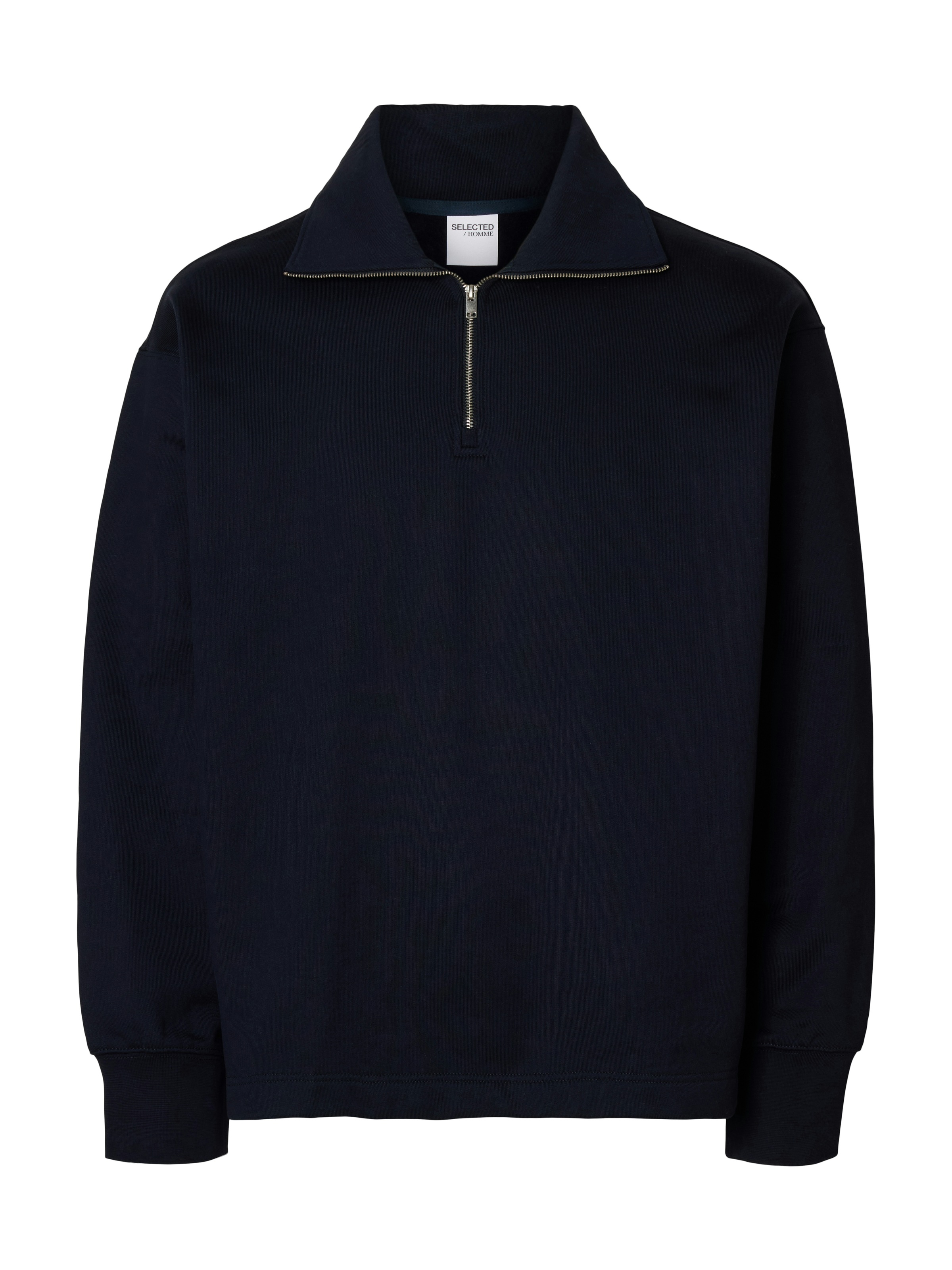 SELECTED HOMME Sweater »SLHZREG-DAN SWEAT HALF ZIP«