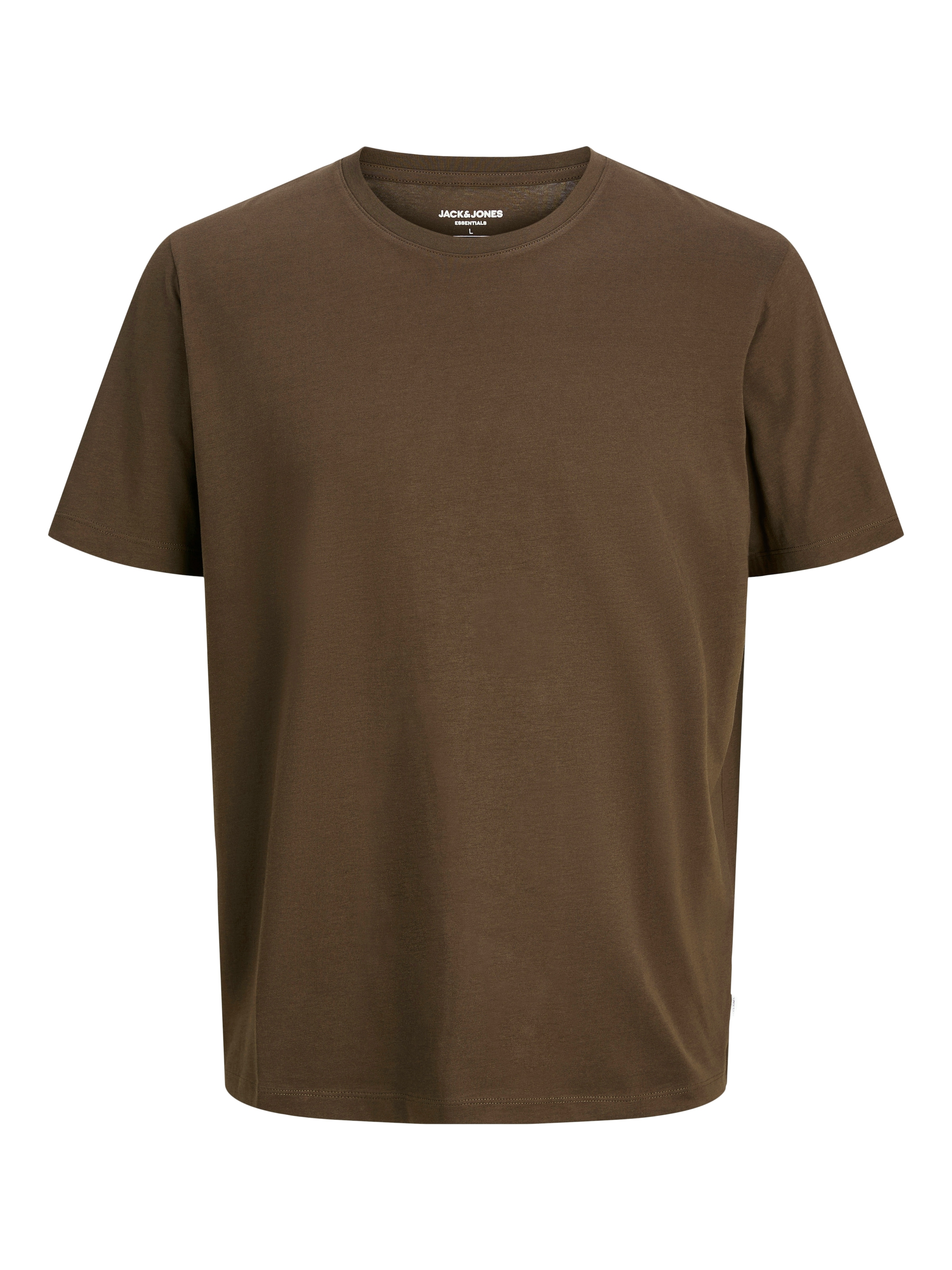 Jack & Jones Rundhalsshirt »JJEORGANIC BASIC TEE SS O-NECK NOOS« Baumwolle, regular fit