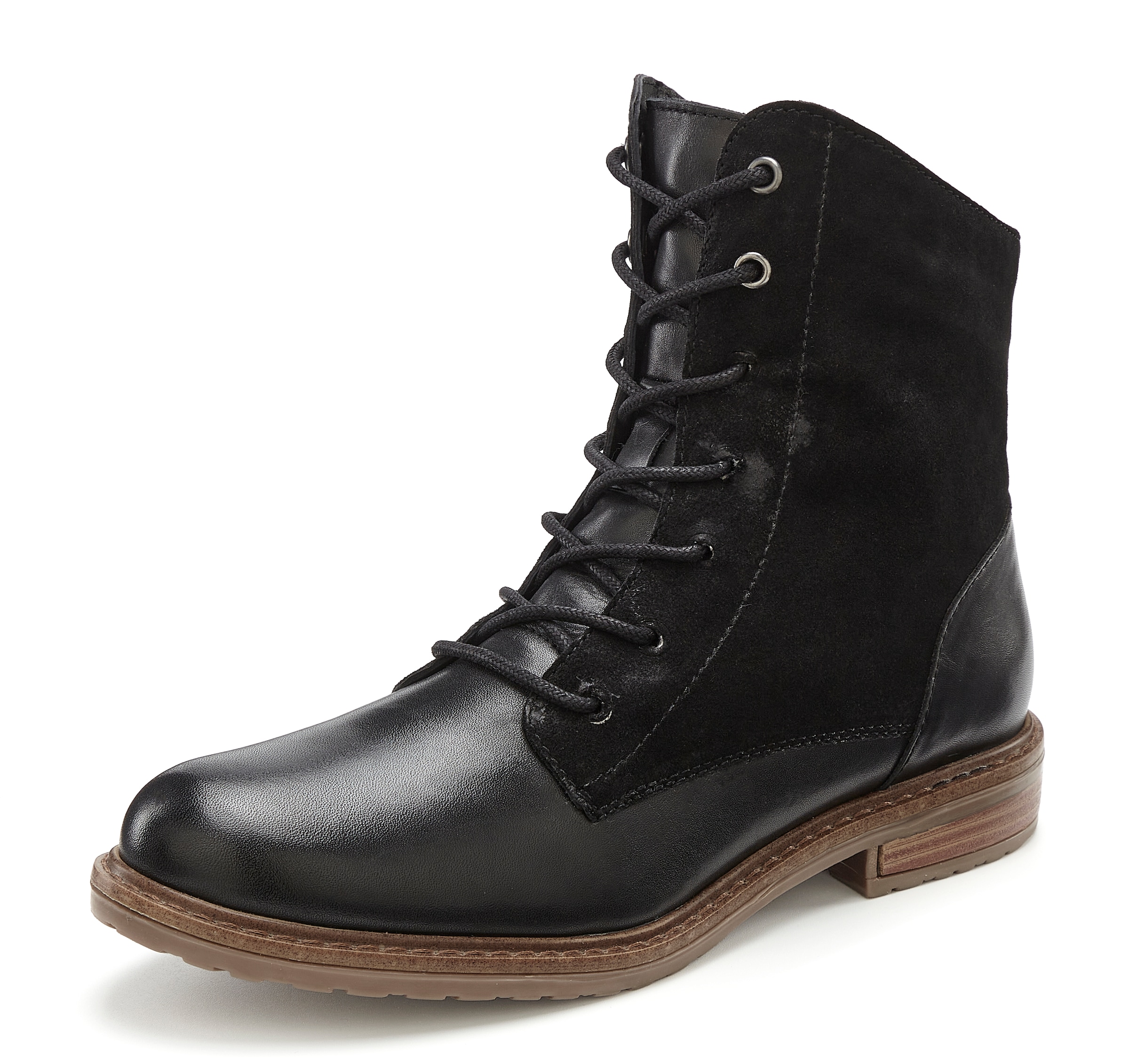 LASCANA Stiefelette »Boots«, aus Leder