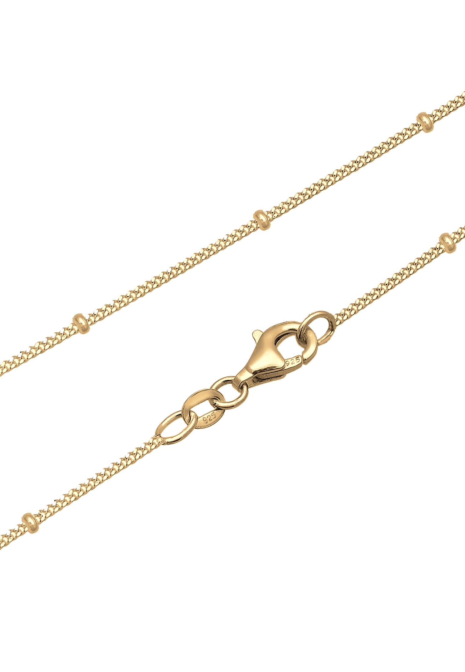 Elli Kette mit Anhänger »Halskette Sonne Mond mit Kugelkette 925er Silber«