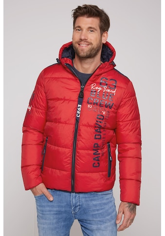 Outdoorjacke, mit Kapuze