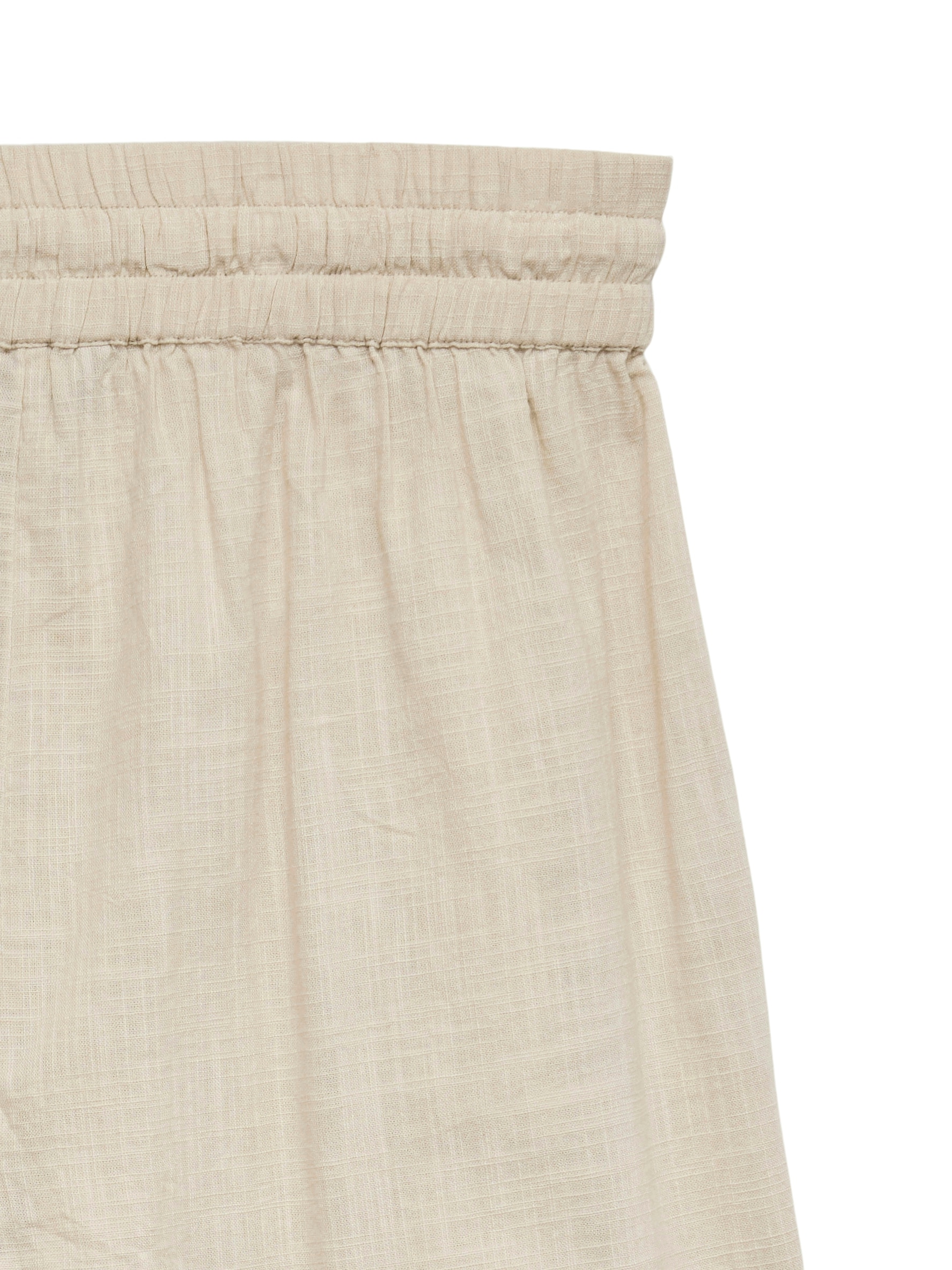 Vero Moda Schlupfhose »VMCAIA MW WIDE PANT WVN NOOS«, Sommerhose, mit Leinen