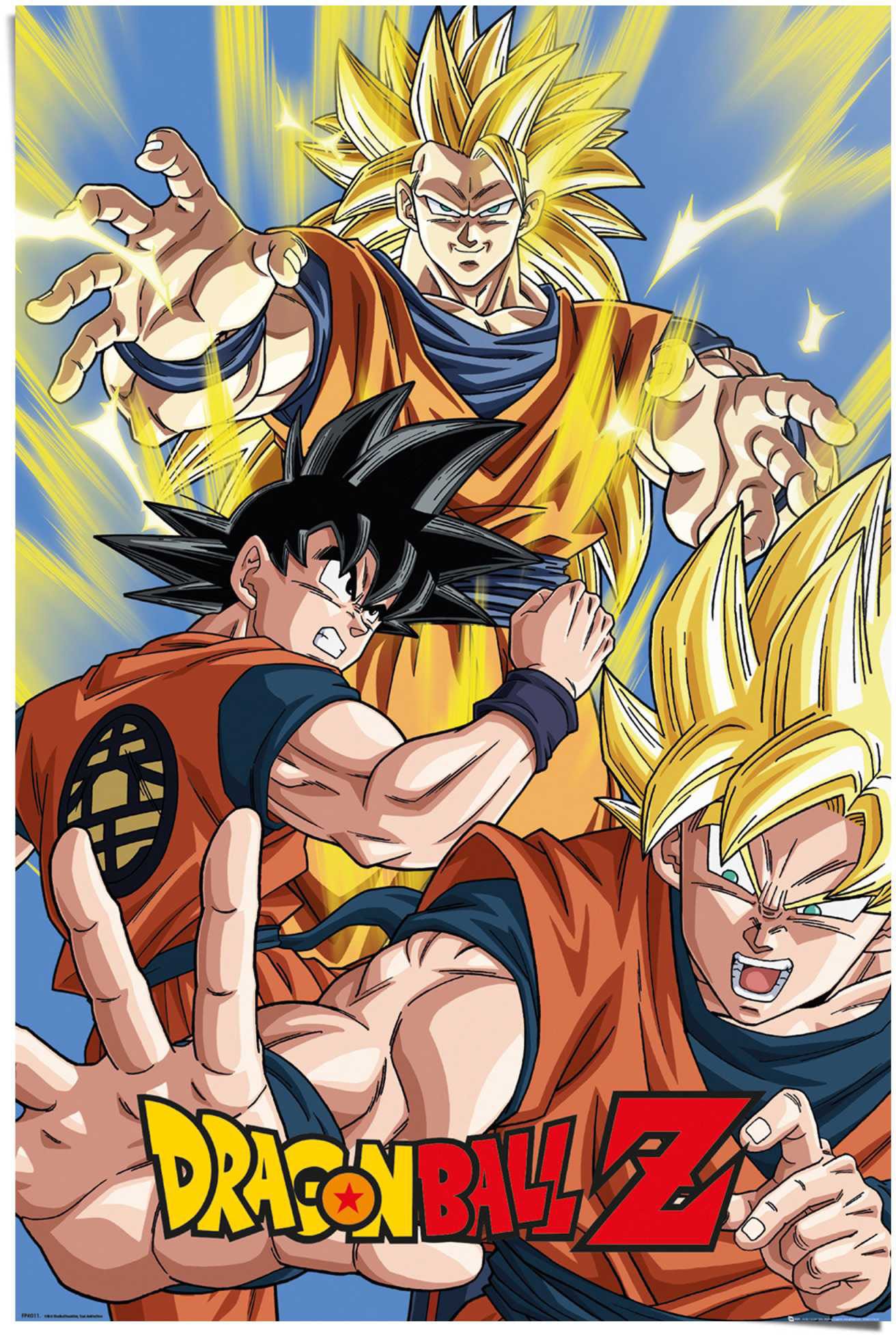 Poster »Dragon Ball Z Goku«, (1 St.)