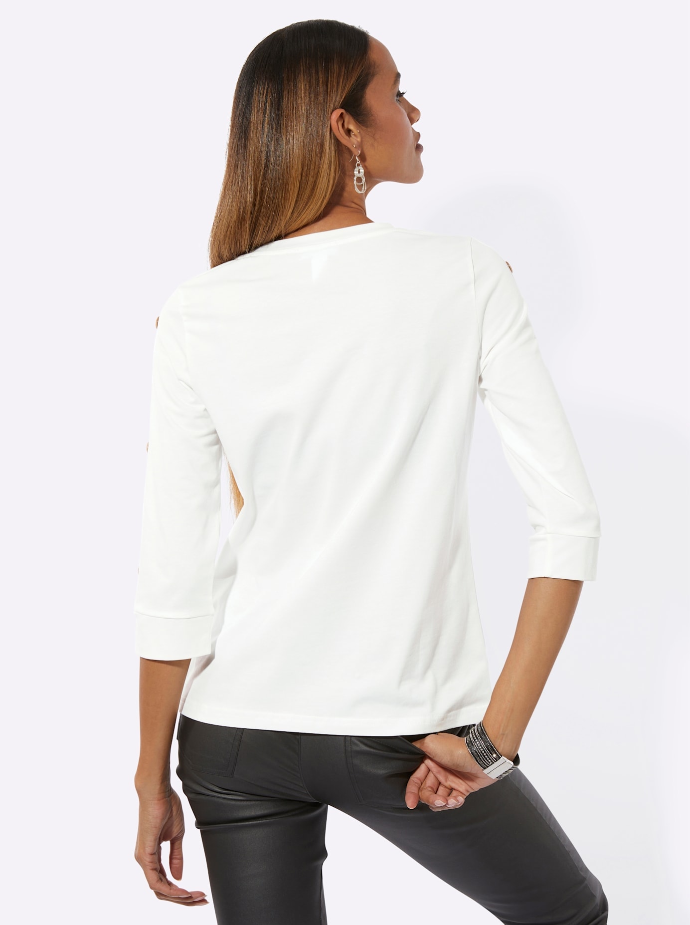 creation L Rundhalsshirt »Shirt« 1 tlg.