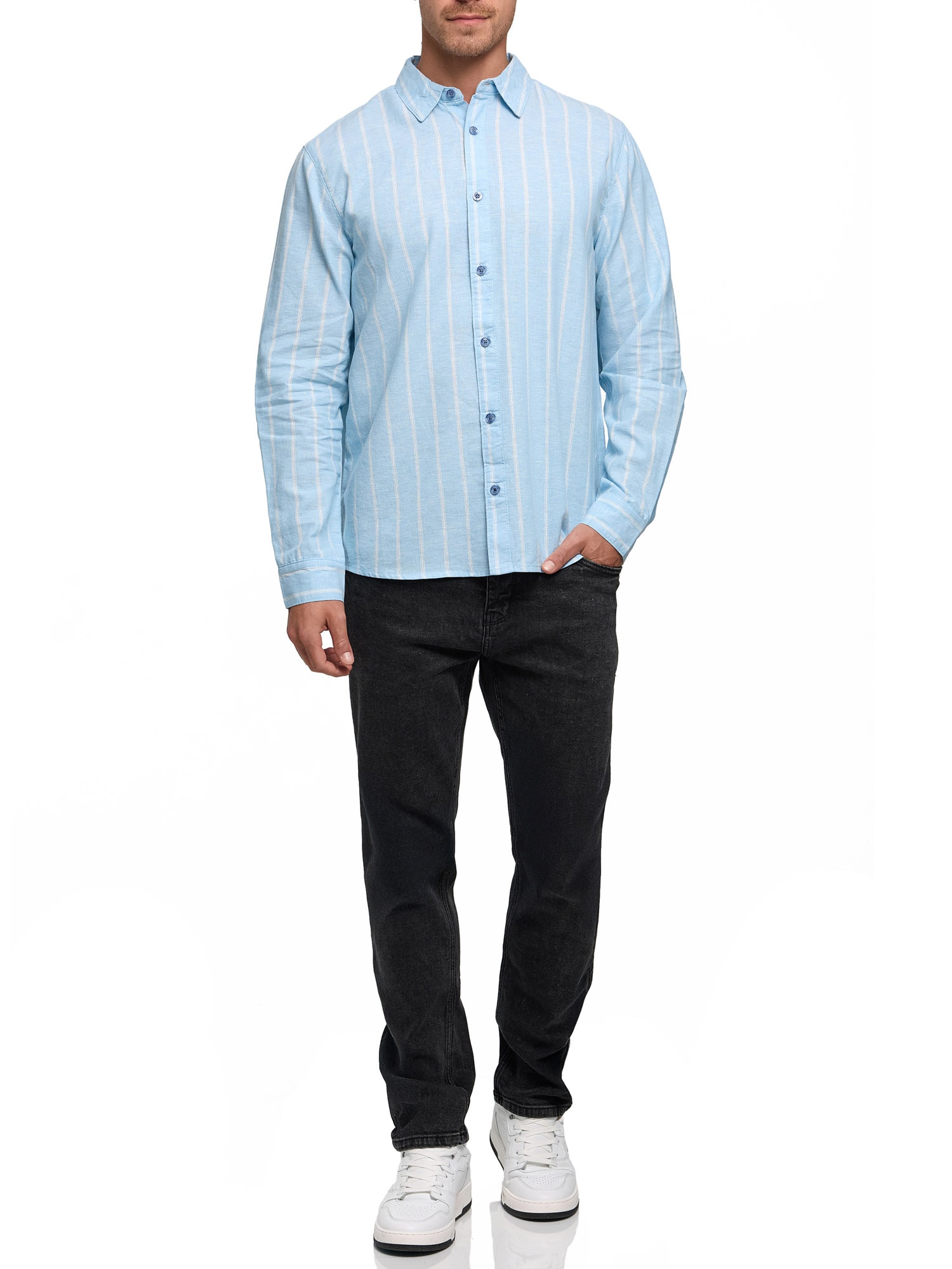Indicode Kurzarmhemd »INTryp Long Sleeve«