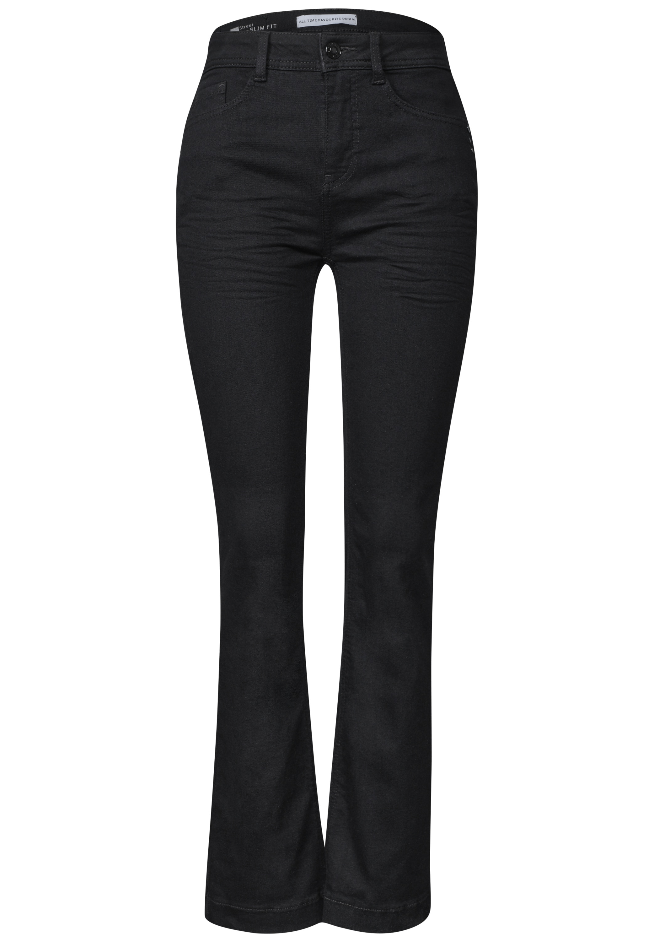 STREET ONE Bootcut-Jeans »Style Blaire« mit Stretch / Slim Fit