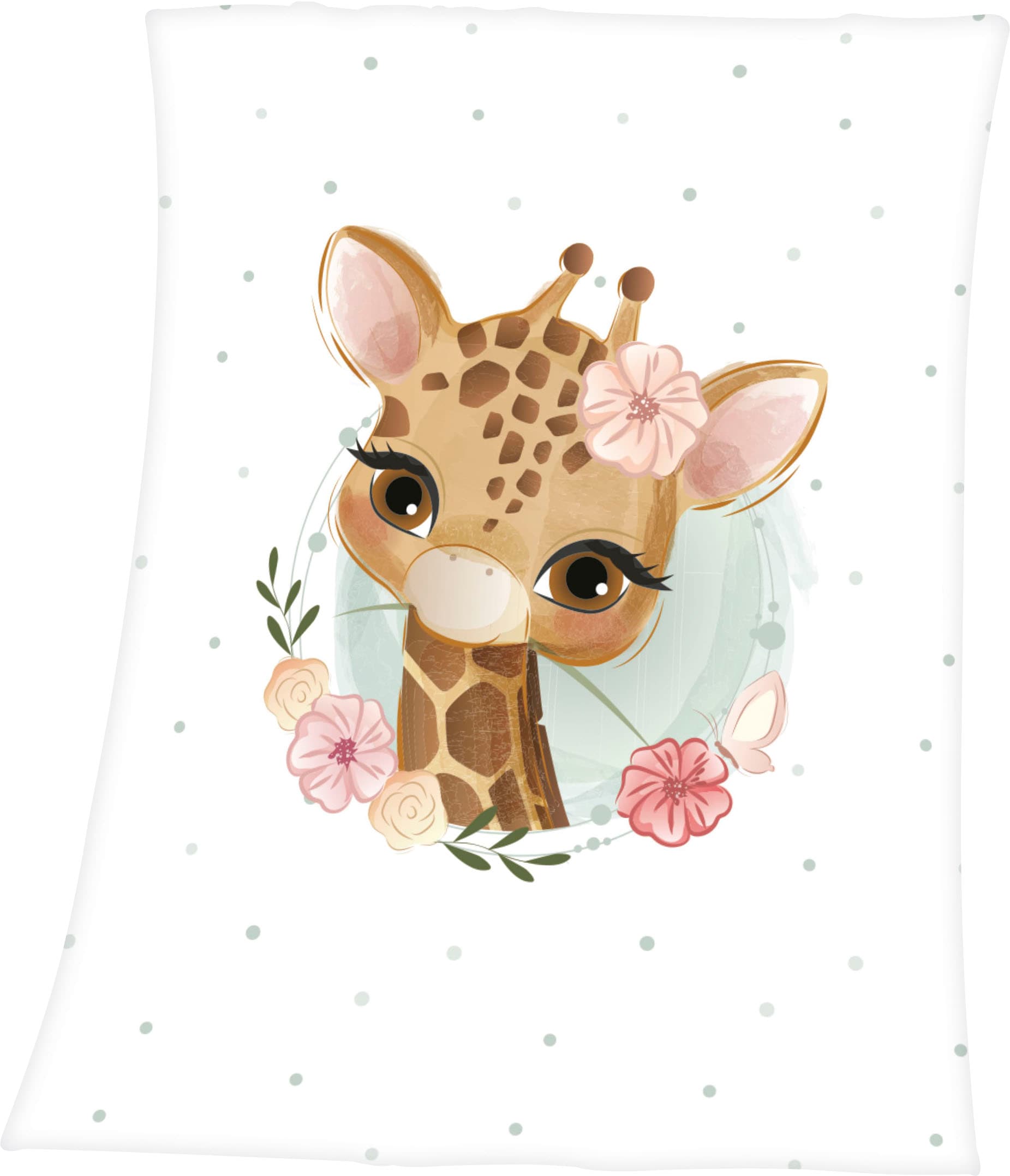 Motiv, OTTO Best online »Giraffe«, bei liebevollem Babydecke Kuscheldecke mit Baby