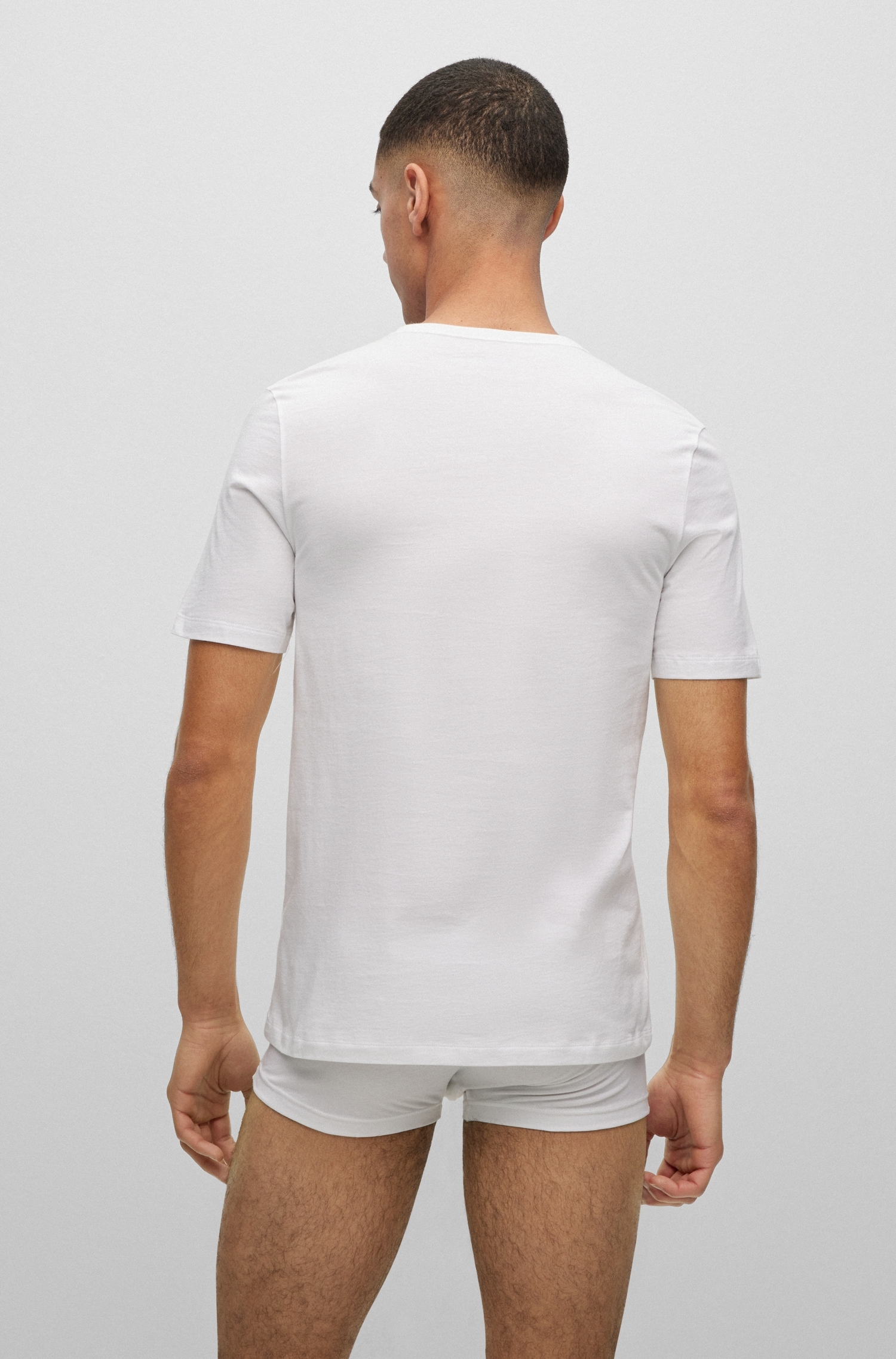 HUGO Underwear T-Shirt »RN TRIPLET P«, (3 tlg.)