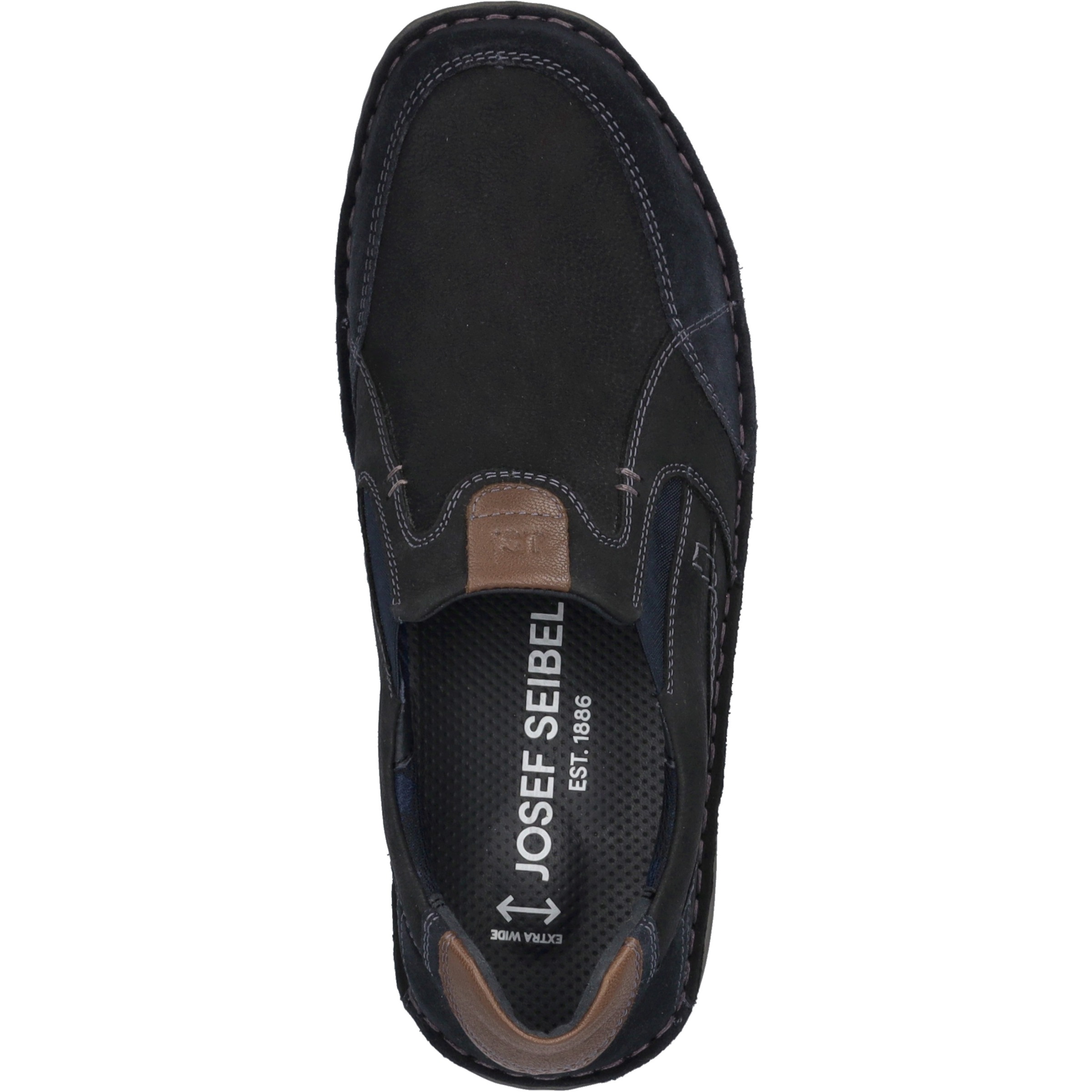 Josef Seibel Slipper »New Anvers 01, dunkelblau-kombi«