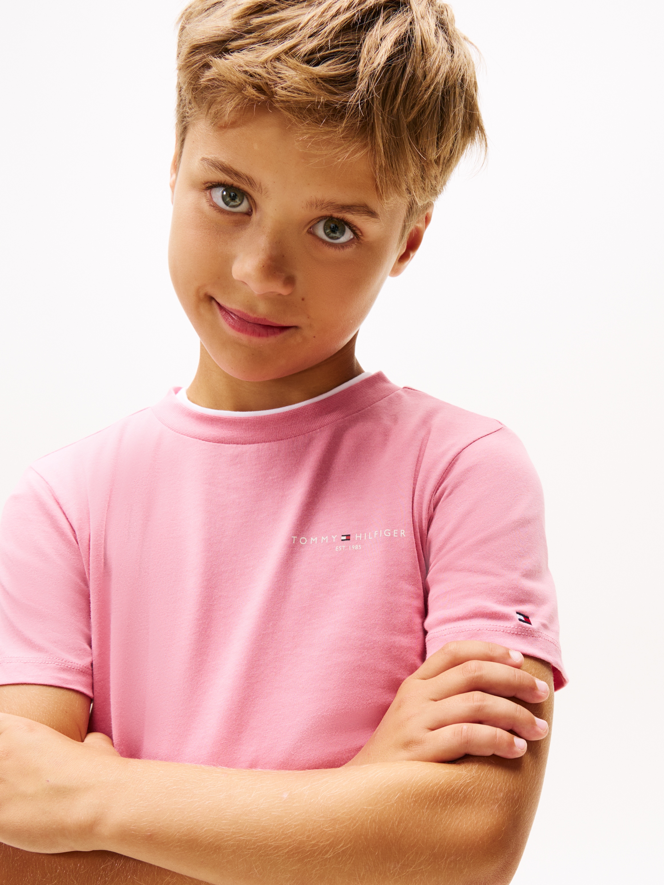 Tommy Hilfiger T-Shirt »MINI CORP T-SHIRT«, Kinder bis 16 Jahre