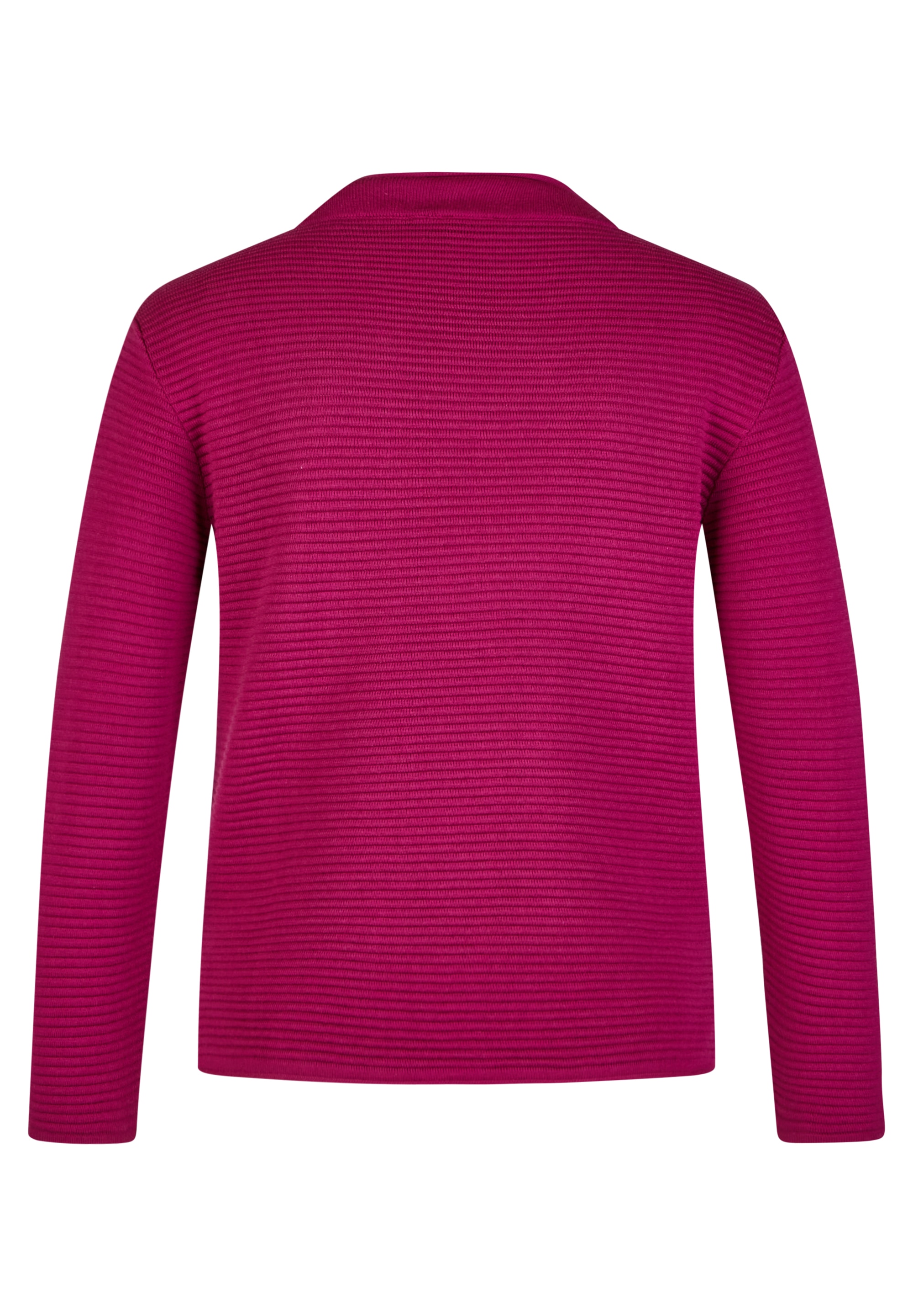 Rabe Strickpullover, mit Rippstruktur und aufgesetzter Tasche