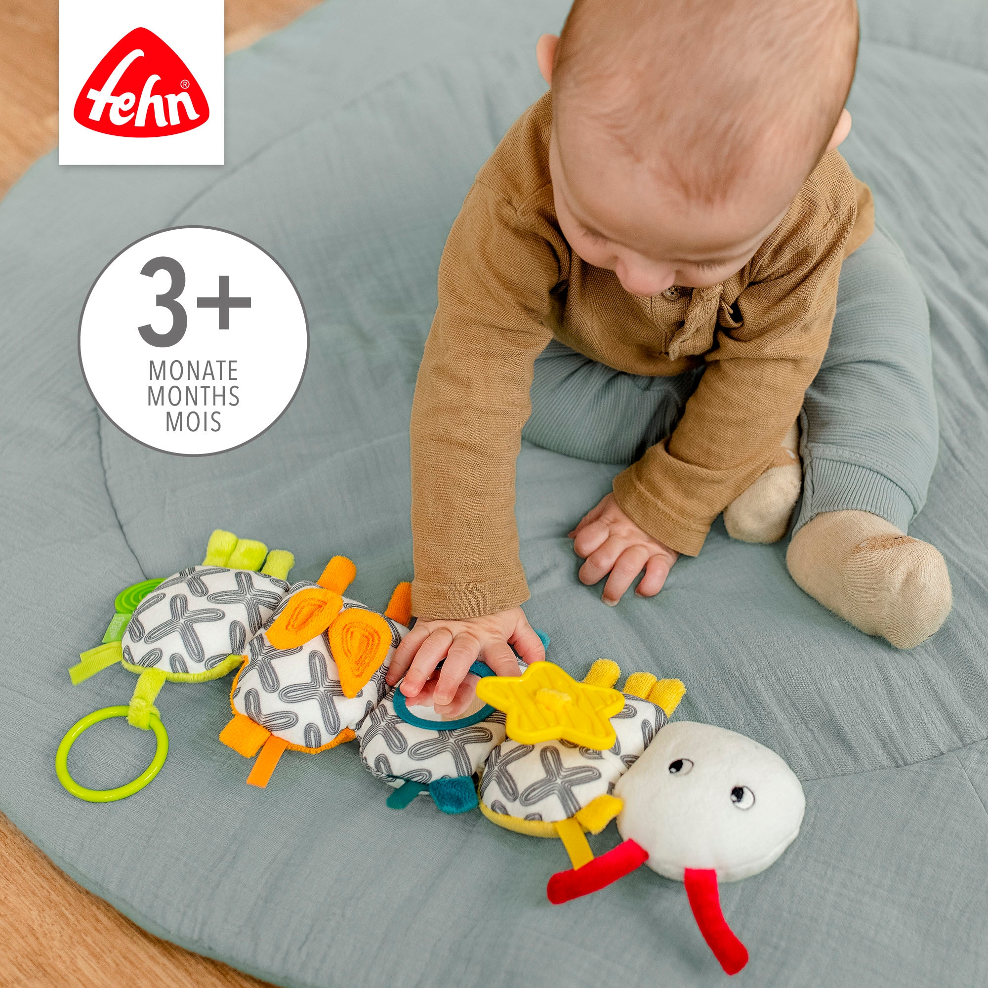 Fehn Greifspielzeug »Activity-Raupe«