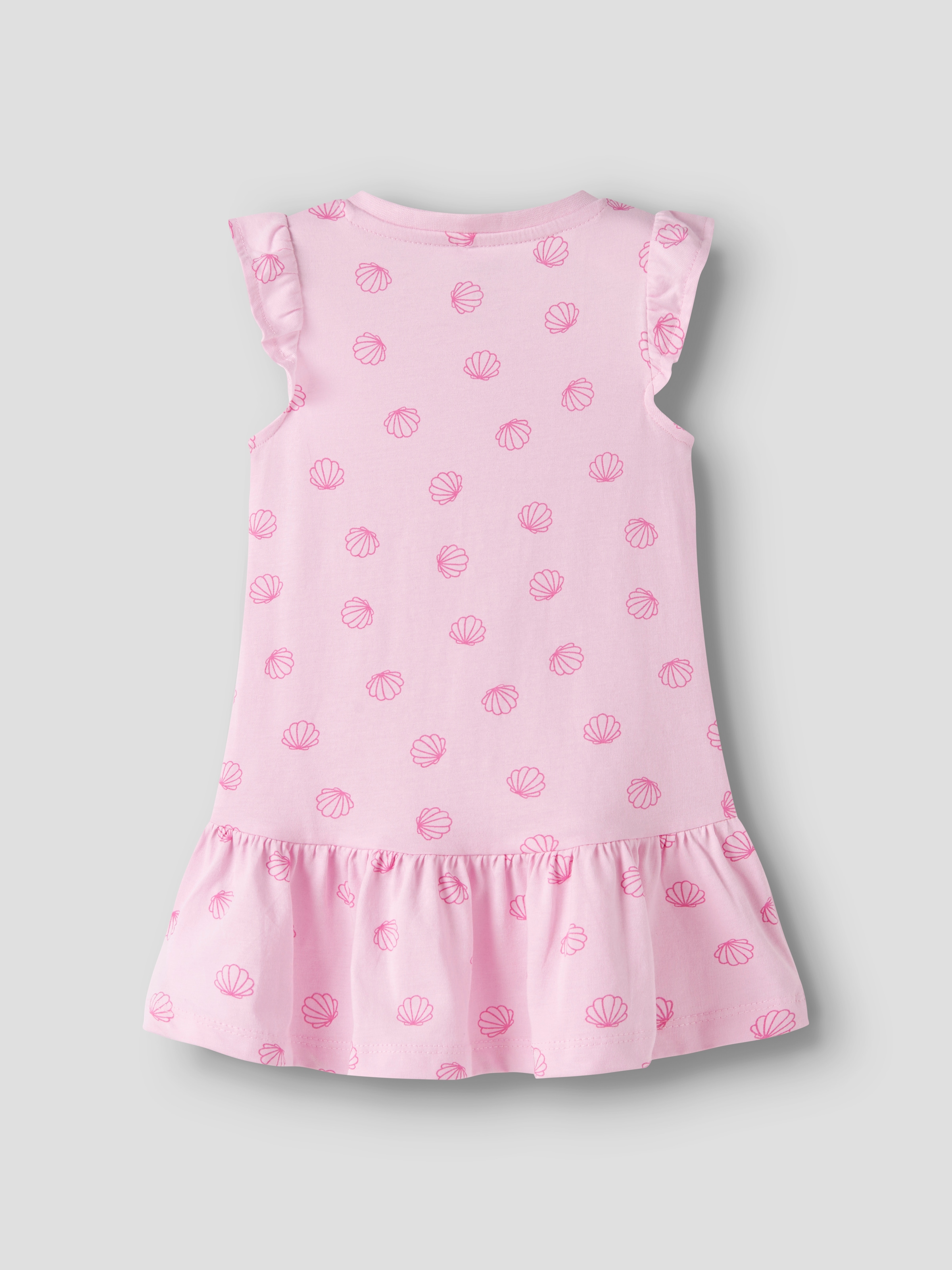Name It Minikleid »NMFVIDA CAPSL DRESS« mit Volants und im sommerlichen Alloverdruck