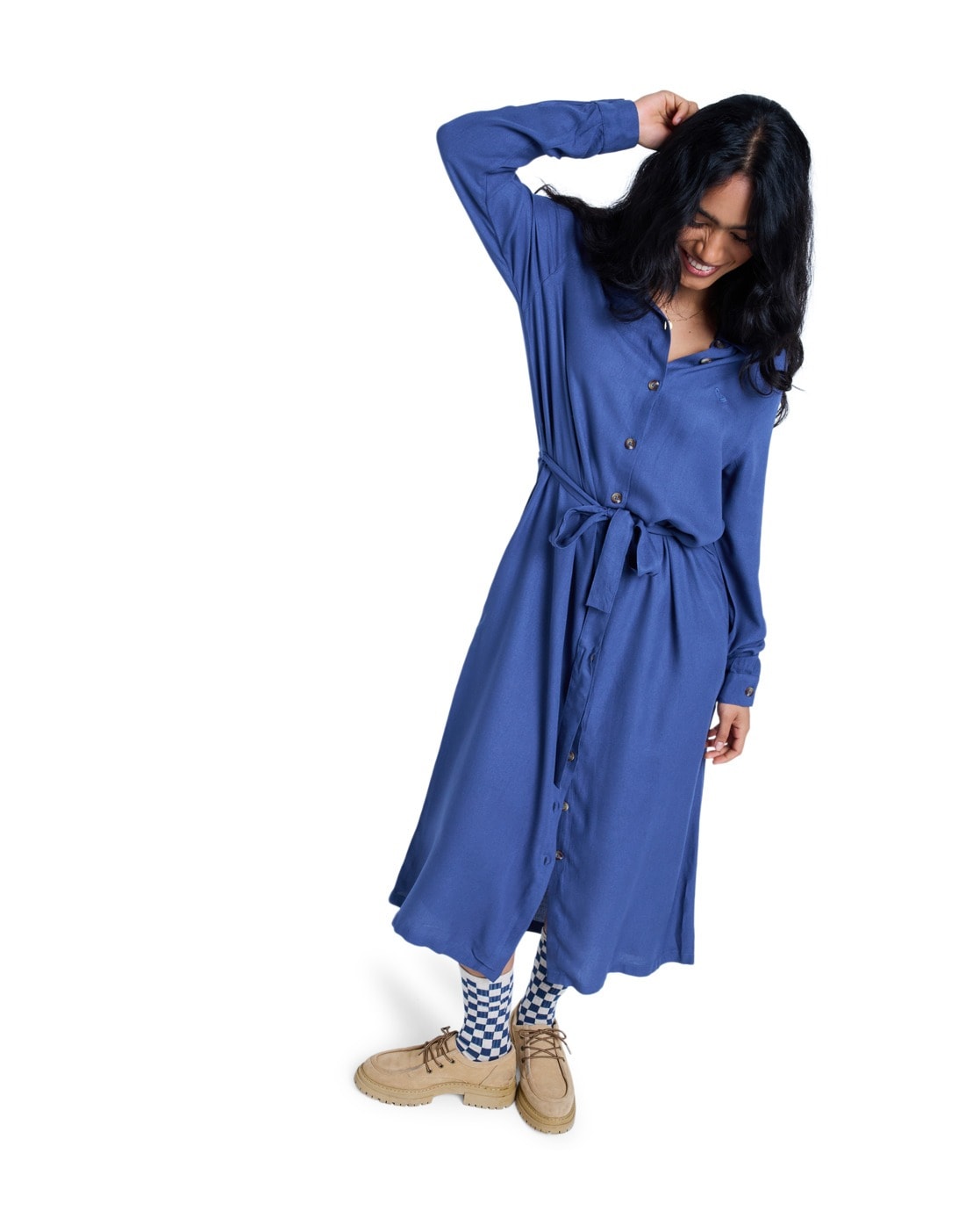 Roxy Hemdblusenkleid »Island Escape Solid«