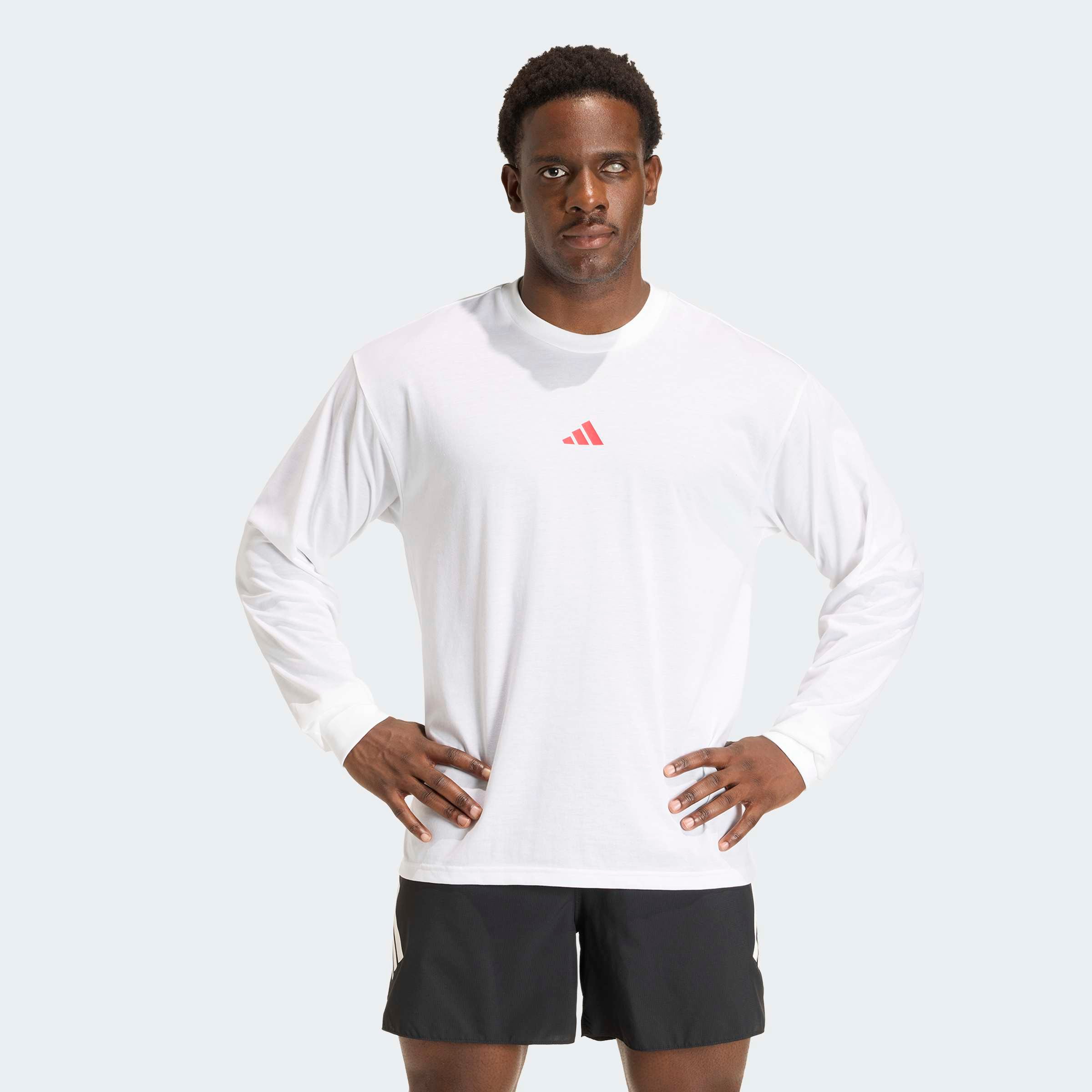 adidas Performance Laufshirt »RUN HARD GRAPHIC LONGSLEEVE«