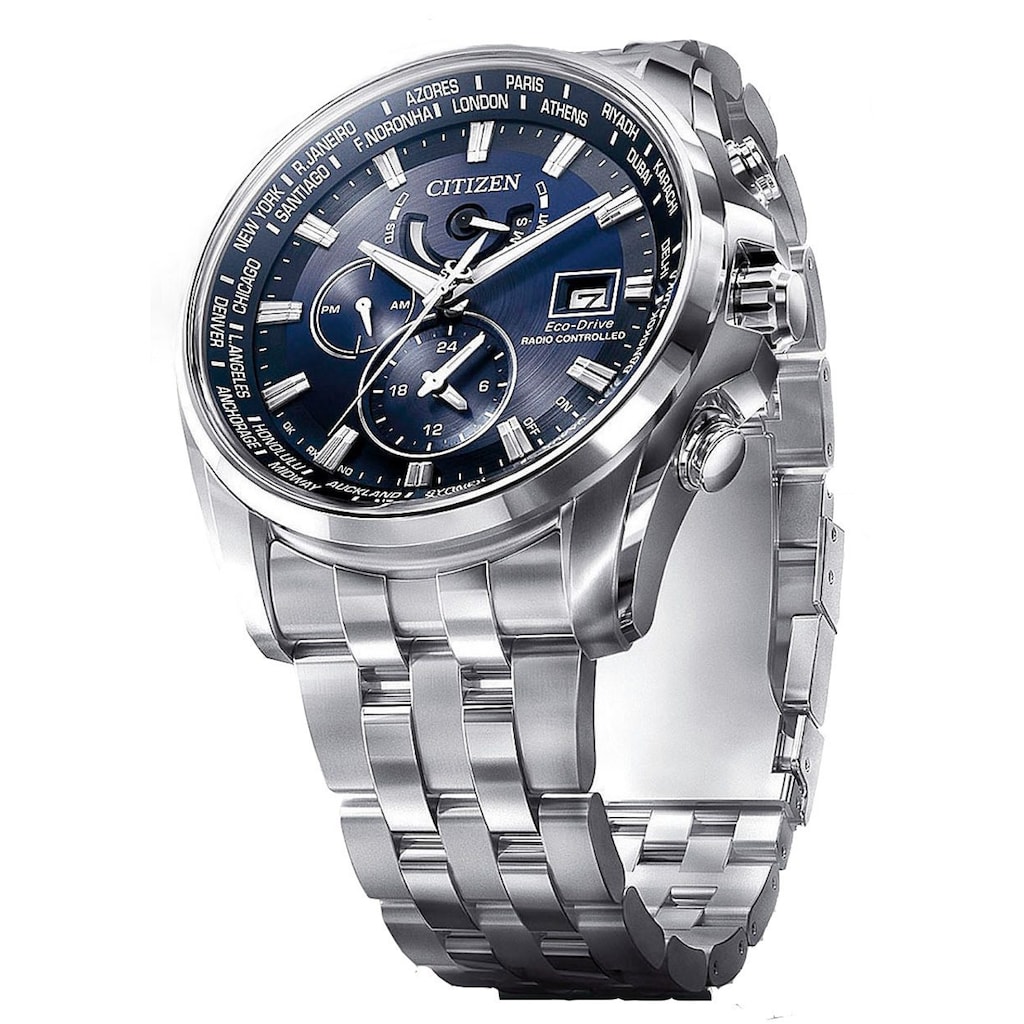 Citizen Funk-Multifunktionsuhr »AT9030-55L«, Armbanduhr, Herrenuhr, Solar