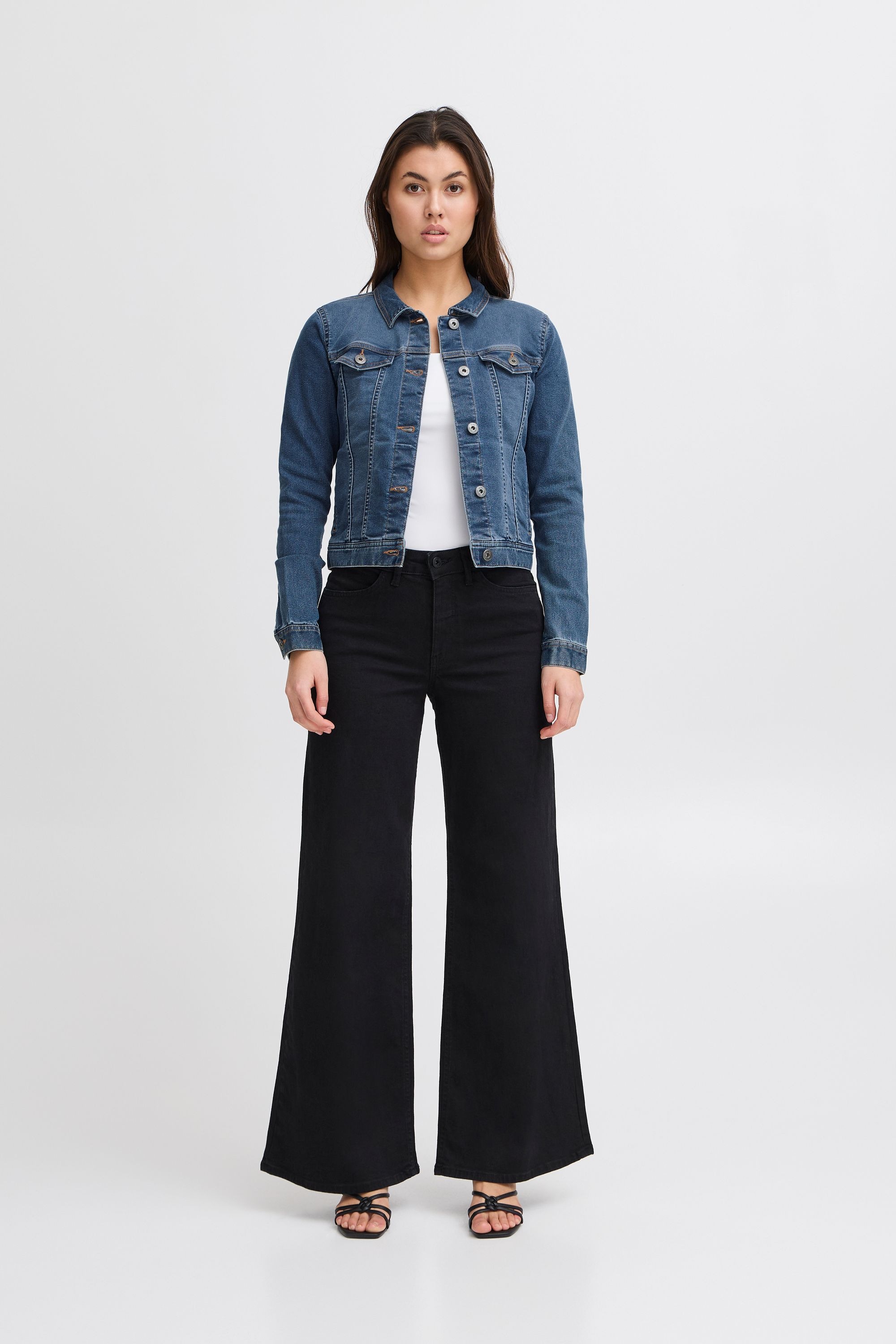 Ichi Jeansjacke »Jeansjacke IHBILLY JA«, ohne Kapuze