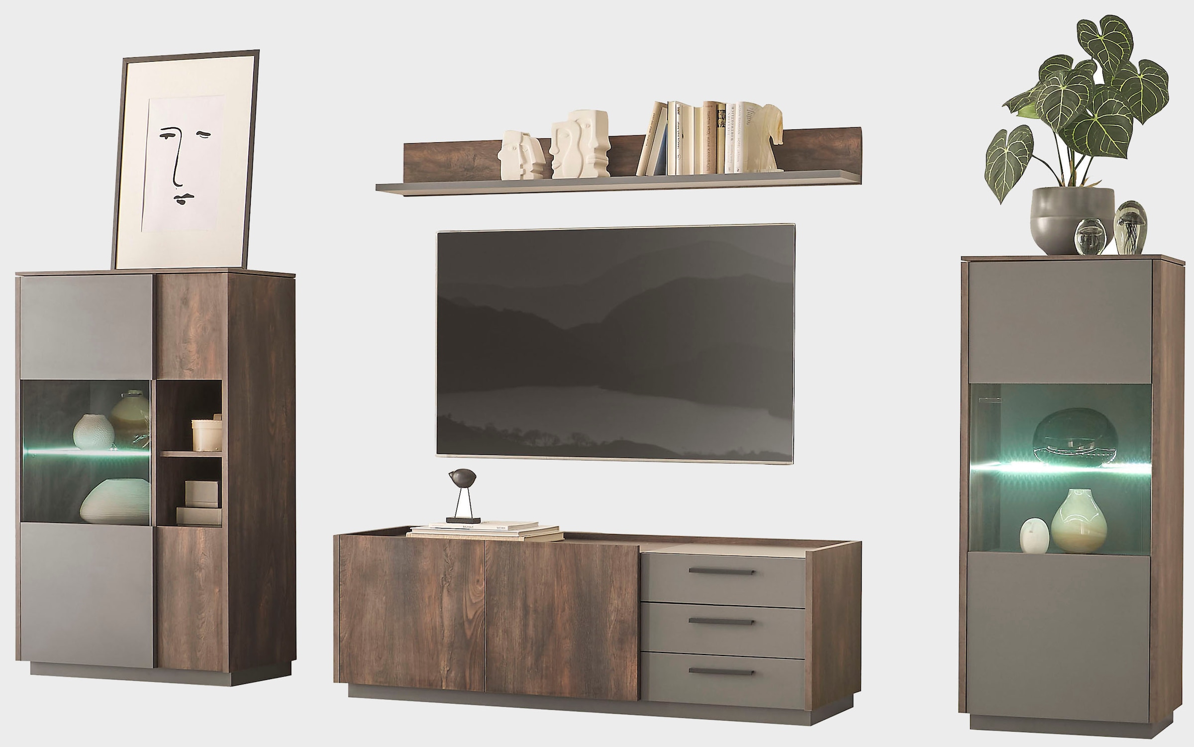 INOSIGN Schrank-Set »LARGO«, (Set, 4 St.), mit Soft-Close-Funktion