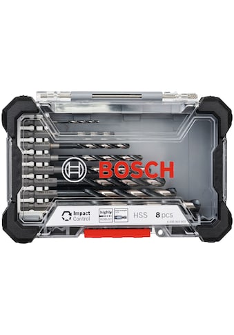 Bosch Professional Bohrersatz »Impact Control HSS«, (Set, 8 tlg.), Länge 60 mm (bei 2... kaufen