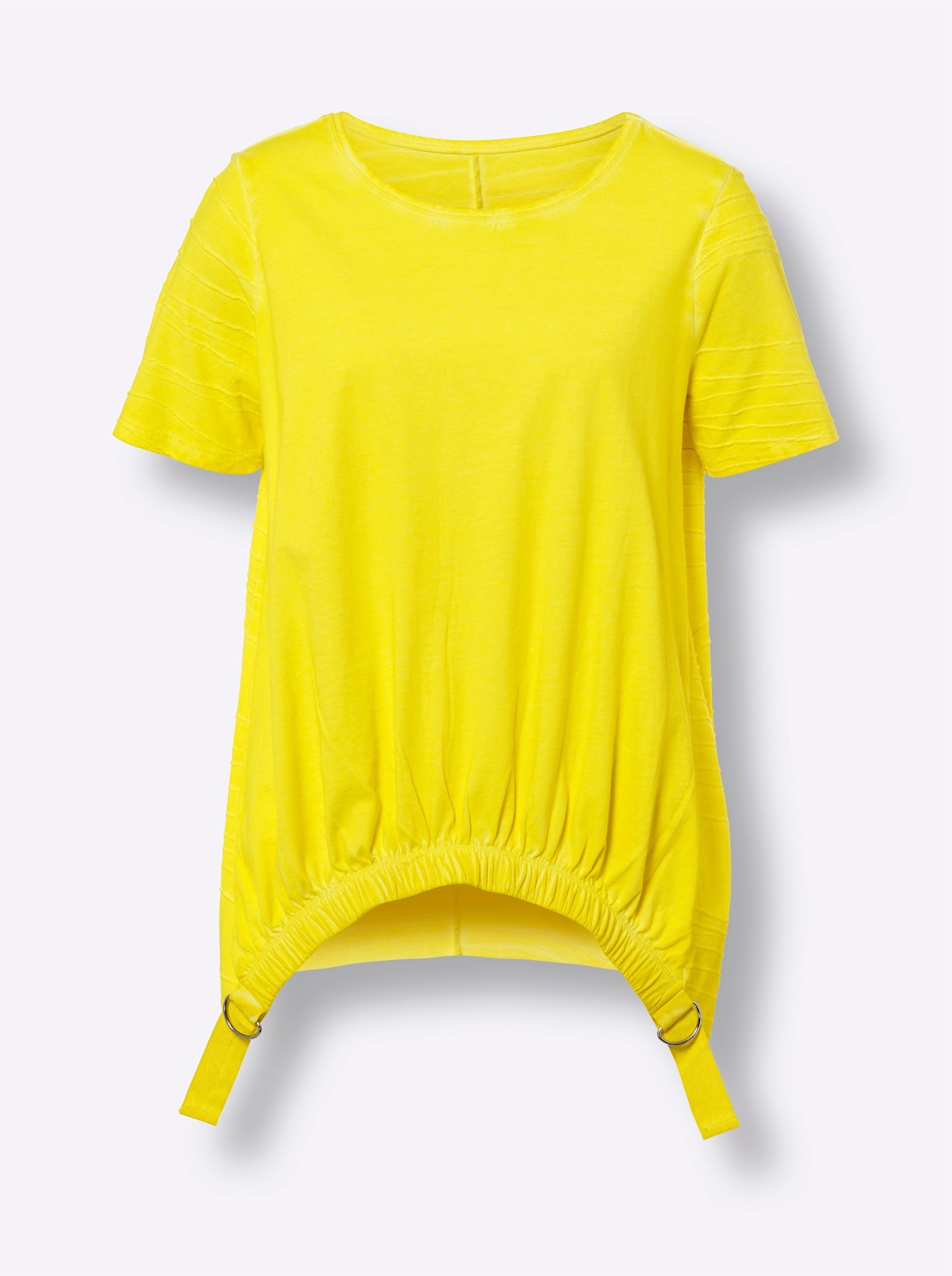 heine Rundhalsshirt »Longshirt«, (1 tlg.)