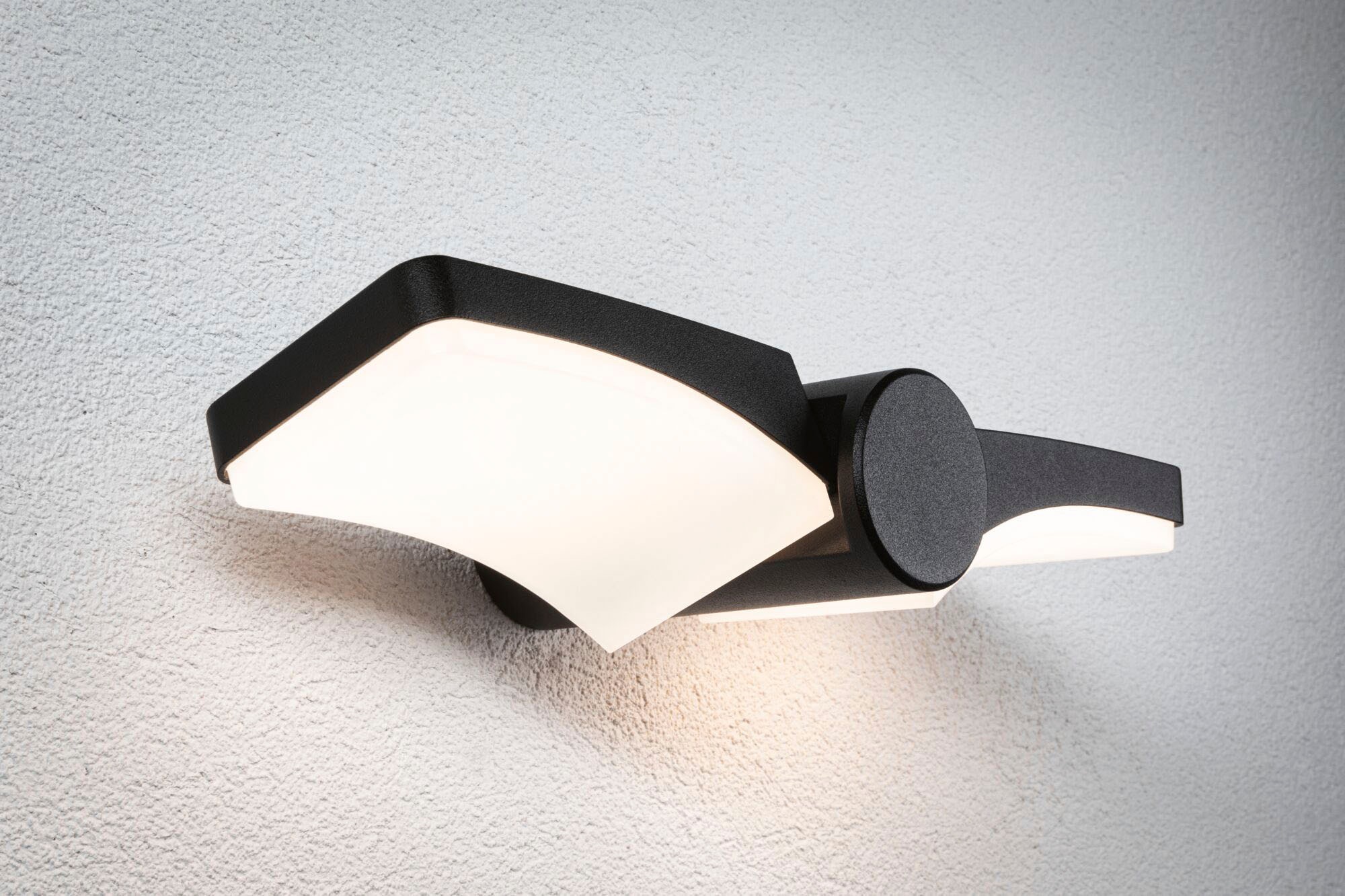 Paulmann LED Außen-Wandleuchte »Outdoor 230V Pekana IP44 anthrazit«, 2 flammig, IP44