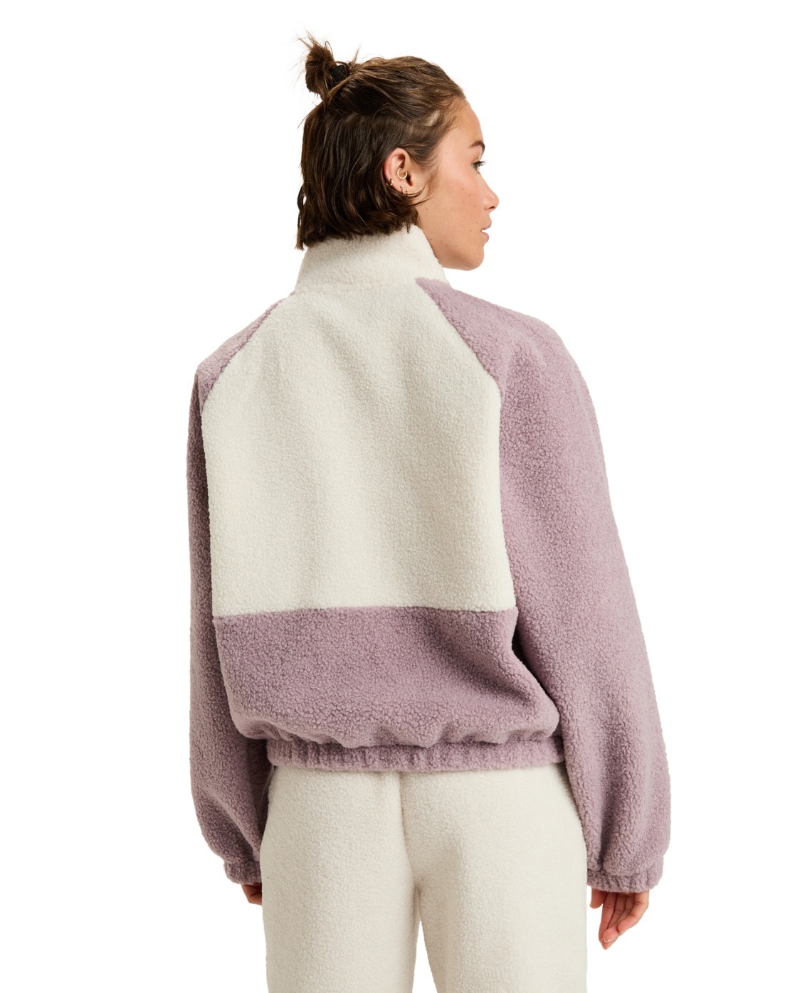 Roxy Fleecepullover »Waves Of Warmth Colorblock«
