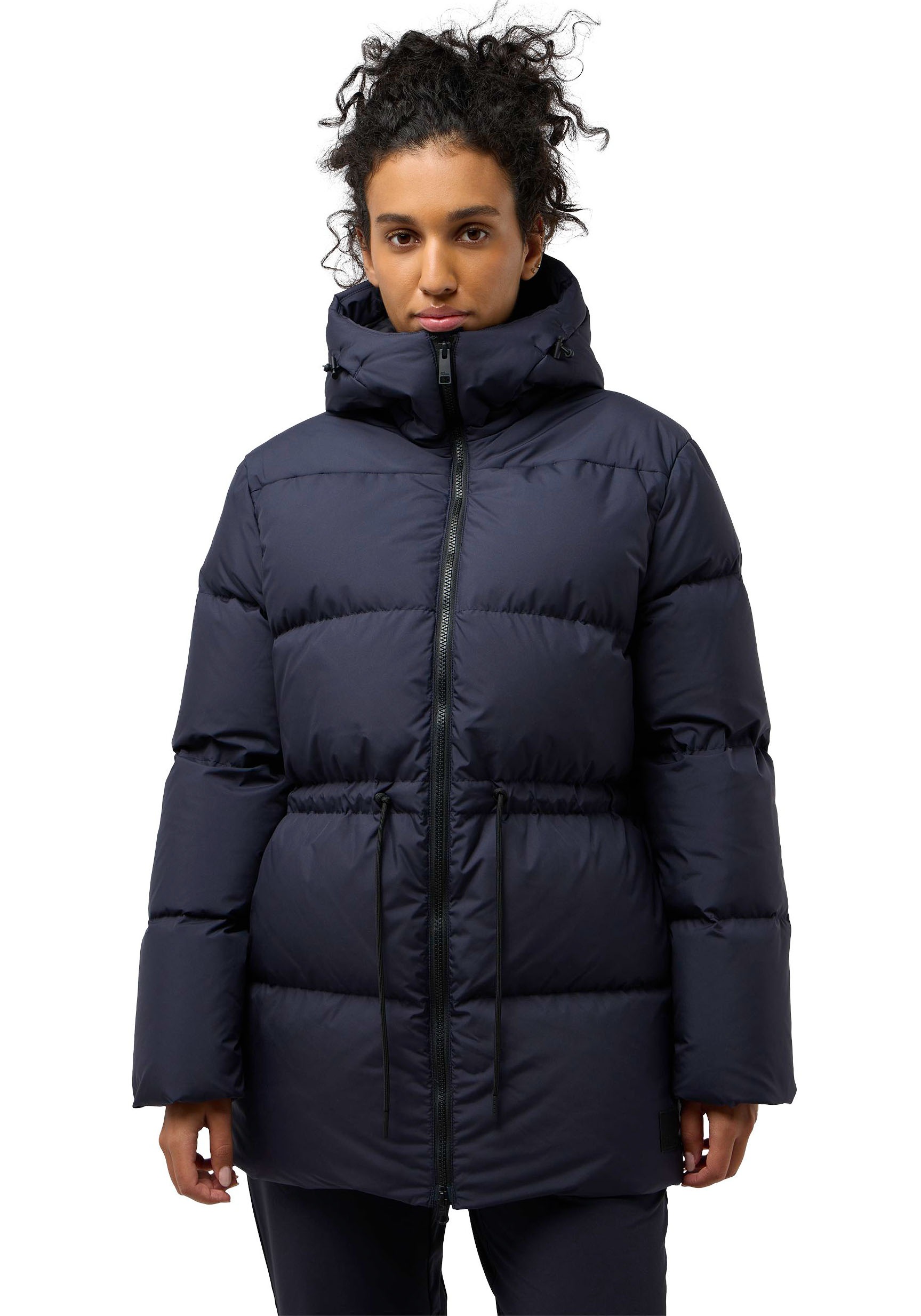Jack Wolfskin Daunenjacke »KIRSCHALLEE«, mit Kapuze, Winterjacke