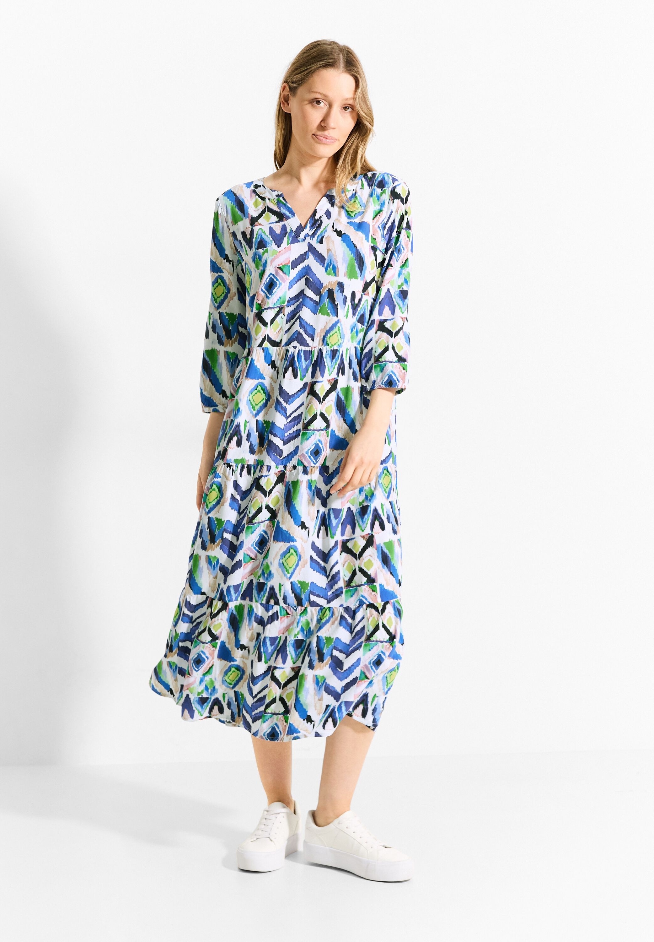 Sommerkleid, mit All-Over Print