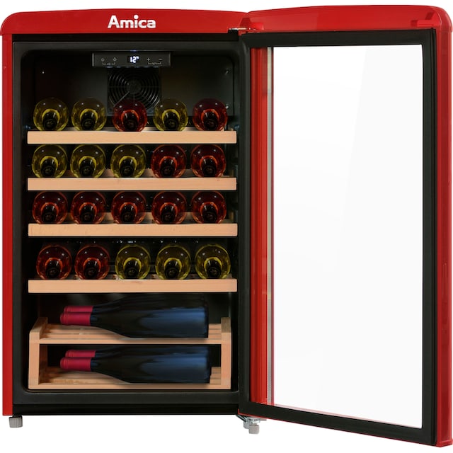 Amica Weinkühlschrank »WKR 341 920 R«, für 30 Standardflaschen á 075l  bestellen bei OTTO